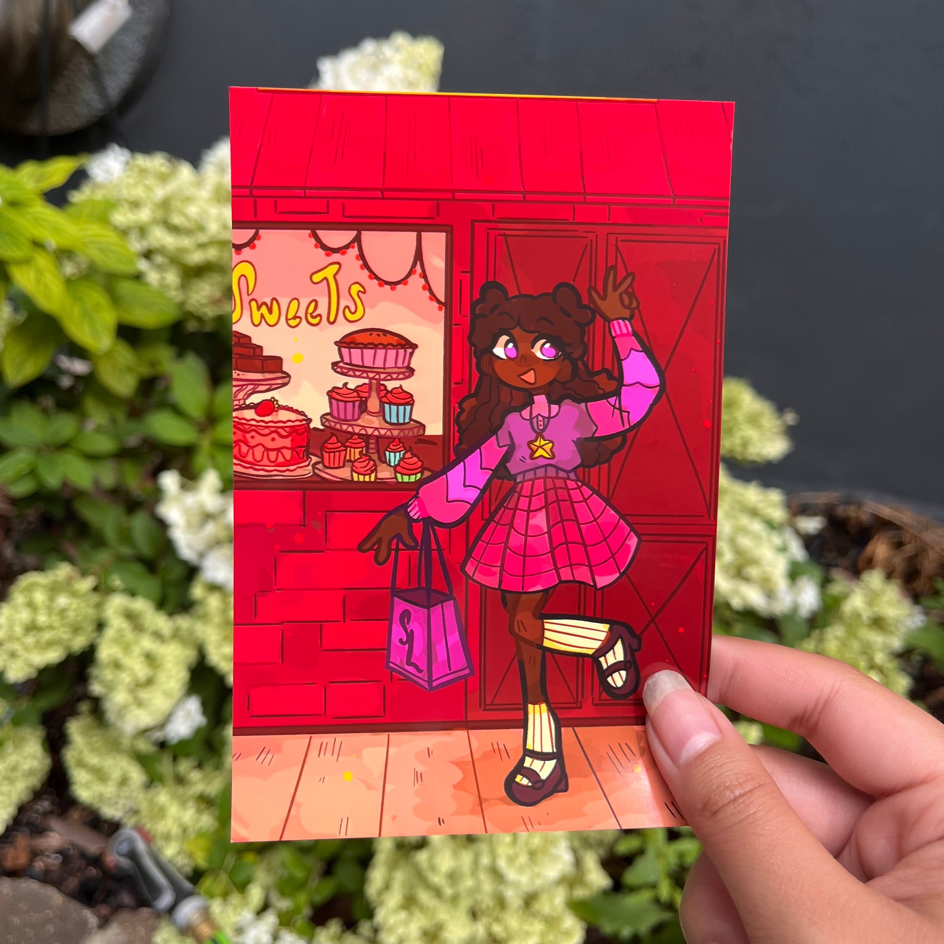 Elise OCgram Print
