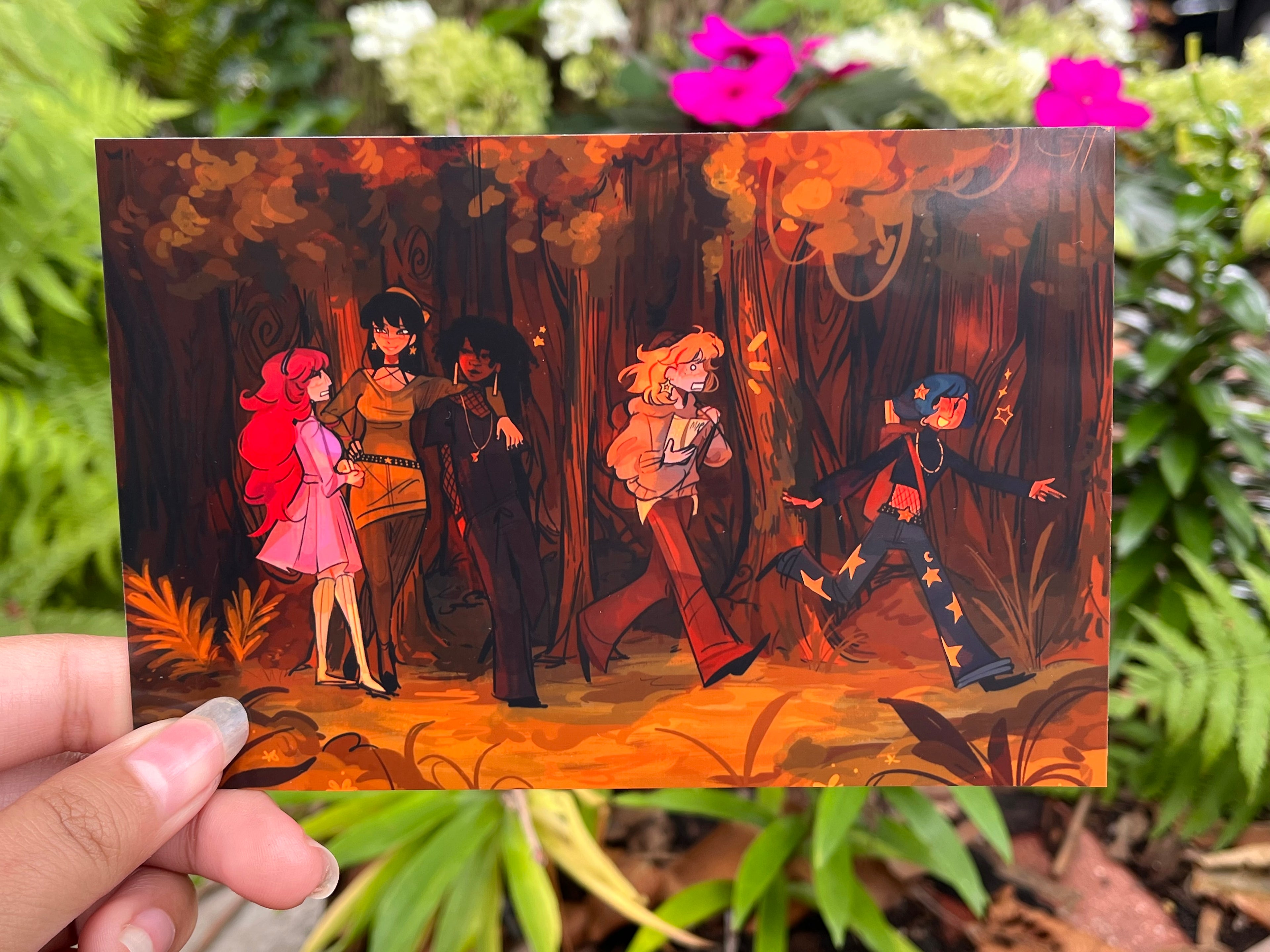 Through the Forest Print