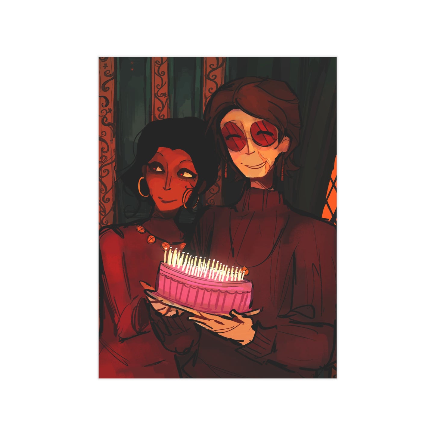 Roman Welton Birthday Print