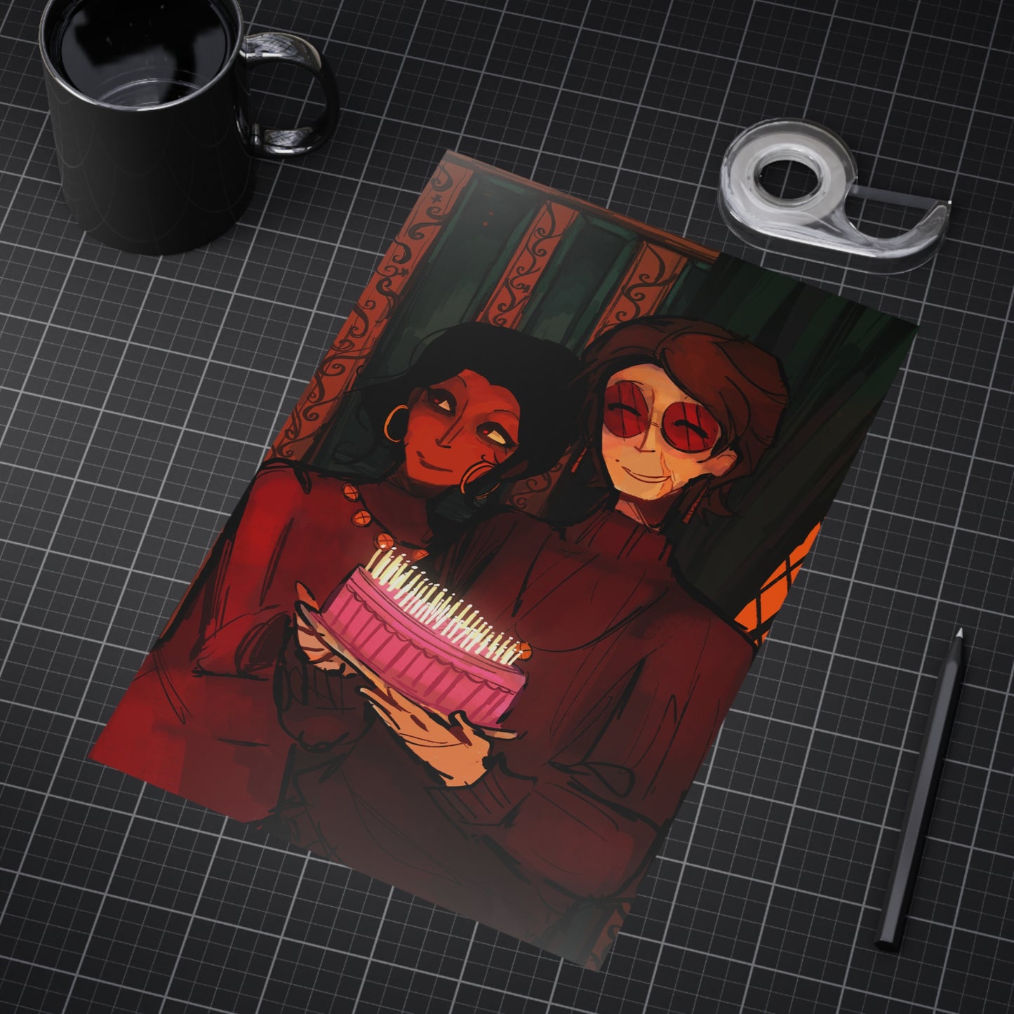 Roman Welton Birthday Print