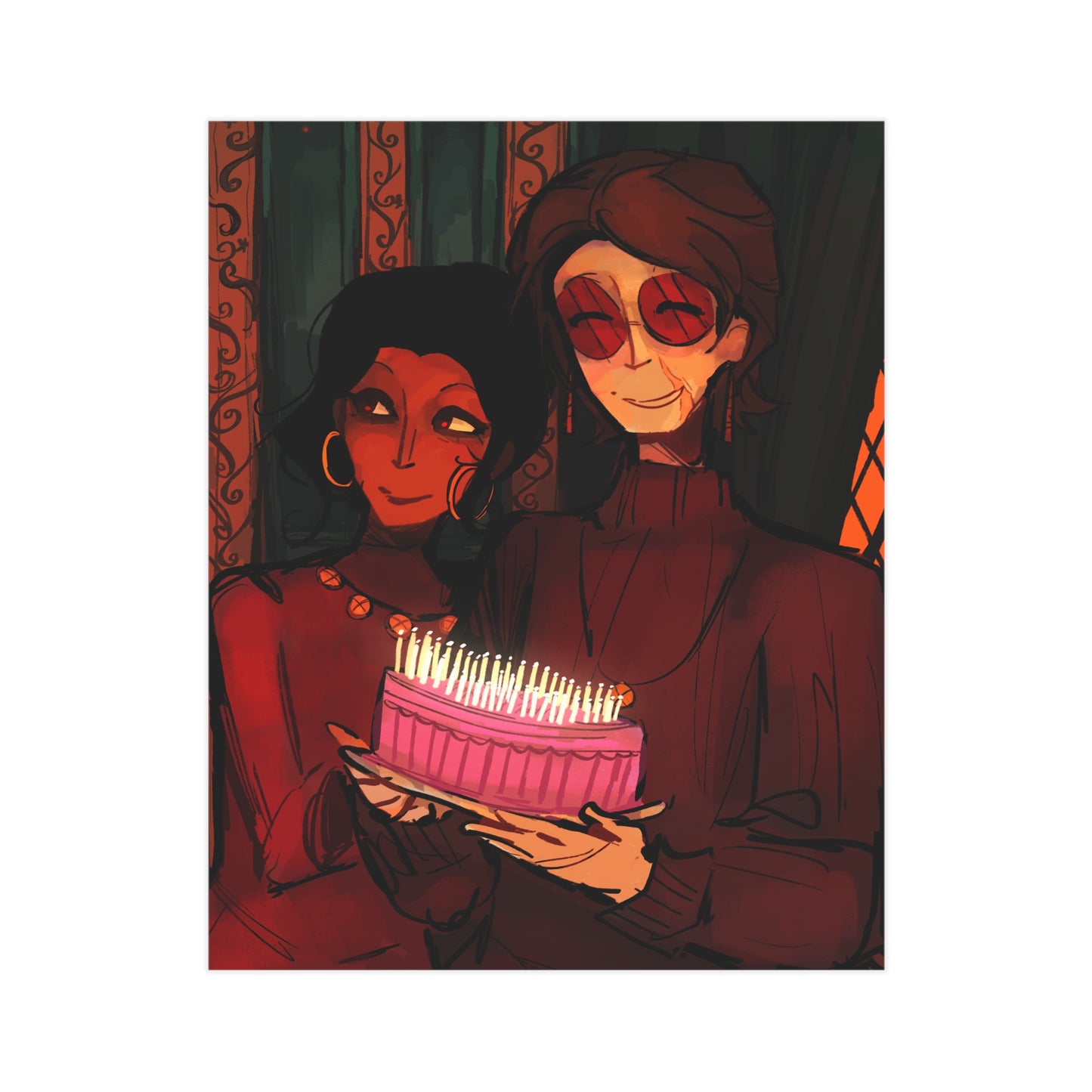 Roman Welton Birthday Print