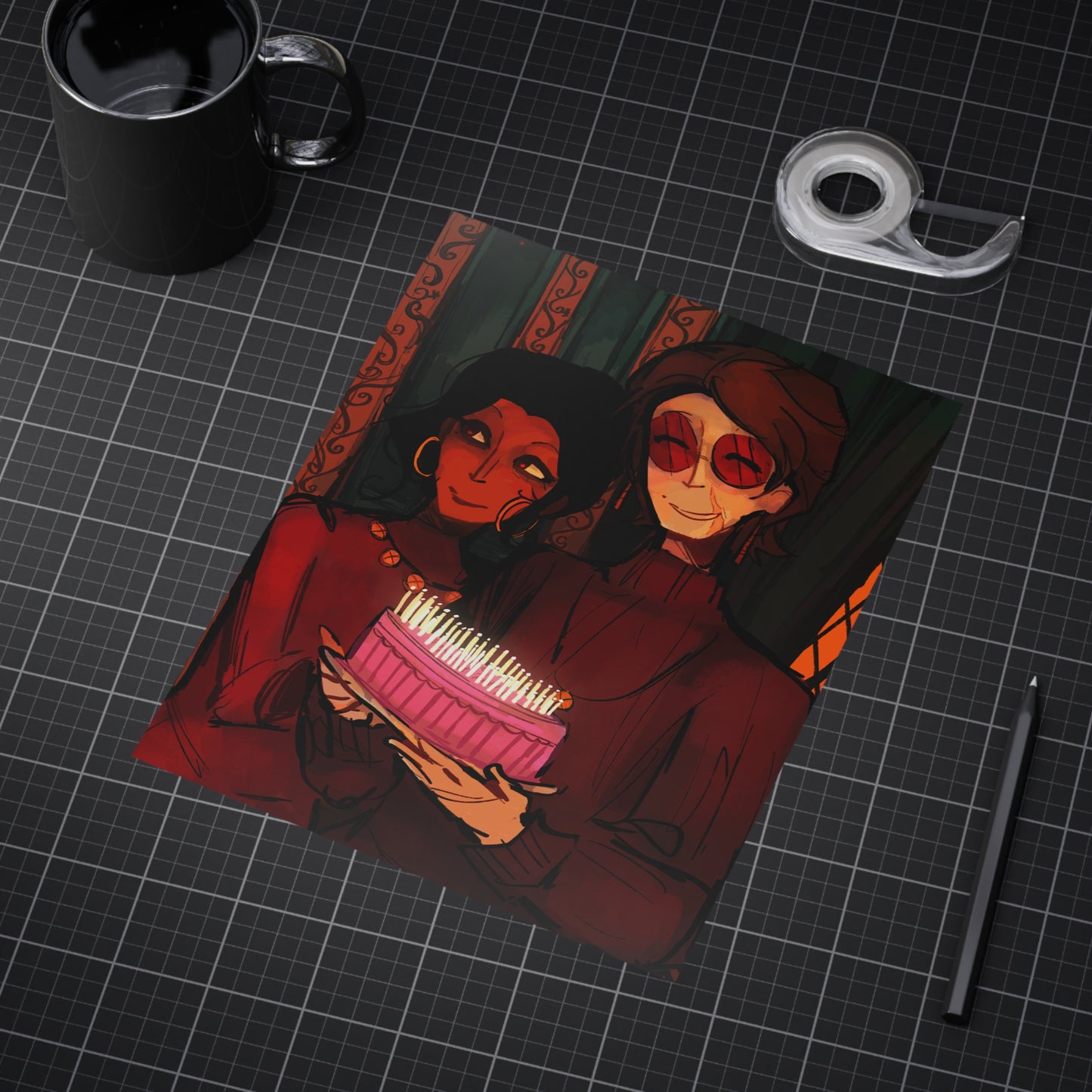 Roman Welton Birthday Print