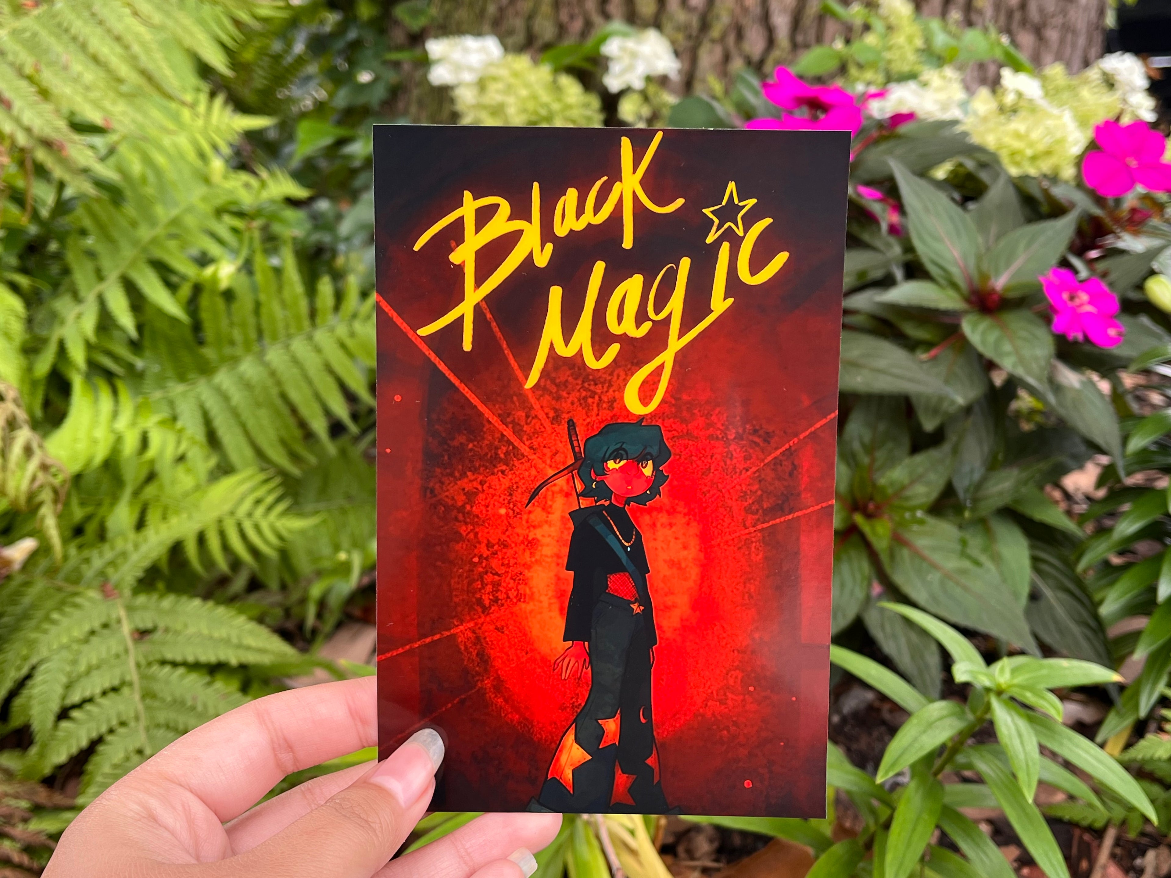 Black Magic Comic Mini Poster
