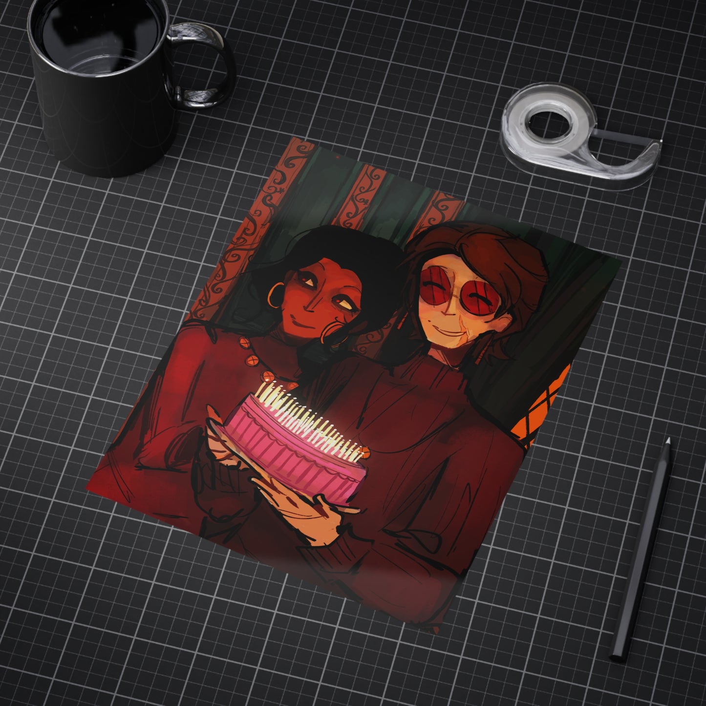 Roman Welton Birthday Print