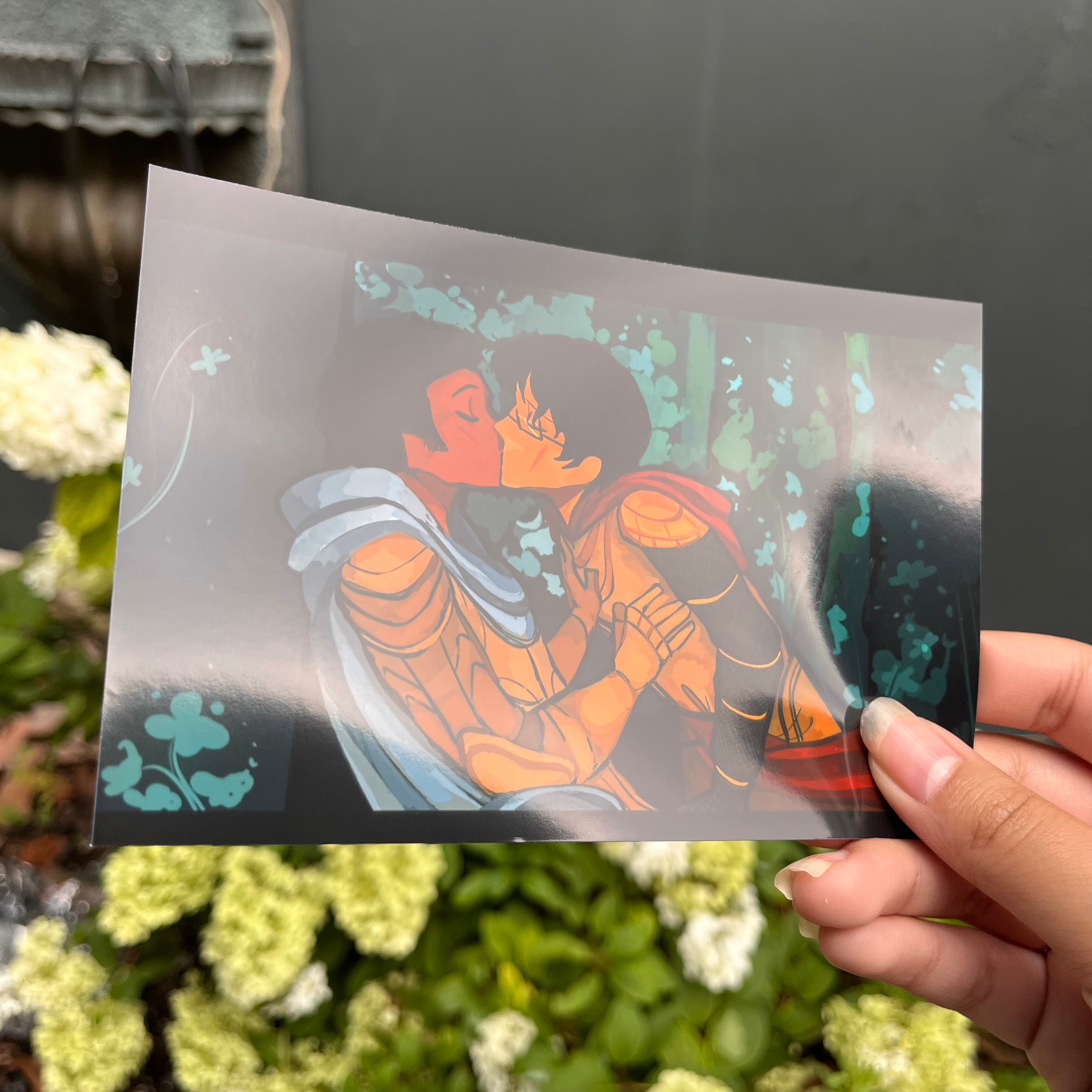 Flowers Grove Lucas and Jasper Print