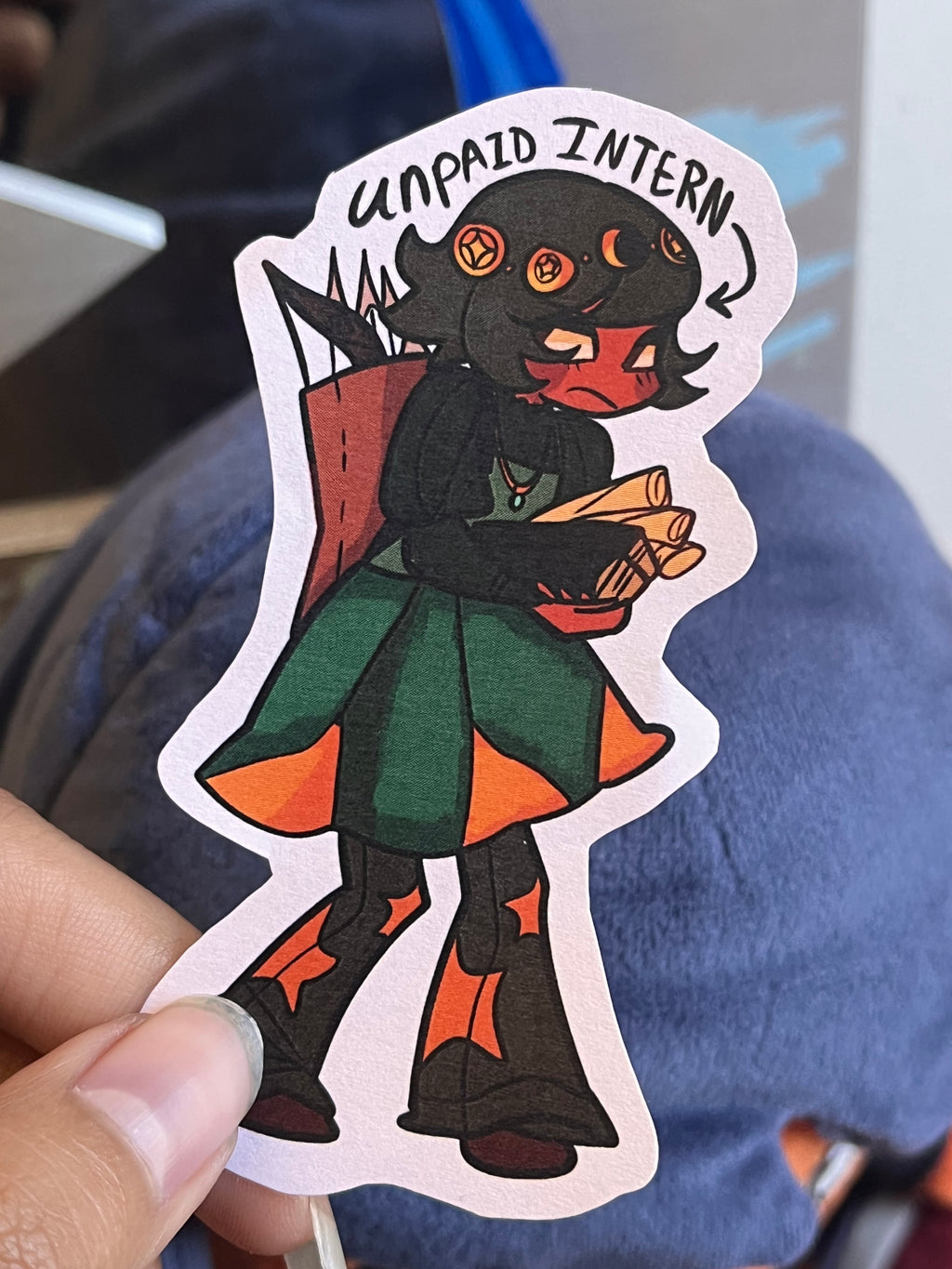 Intern Lori Sticker