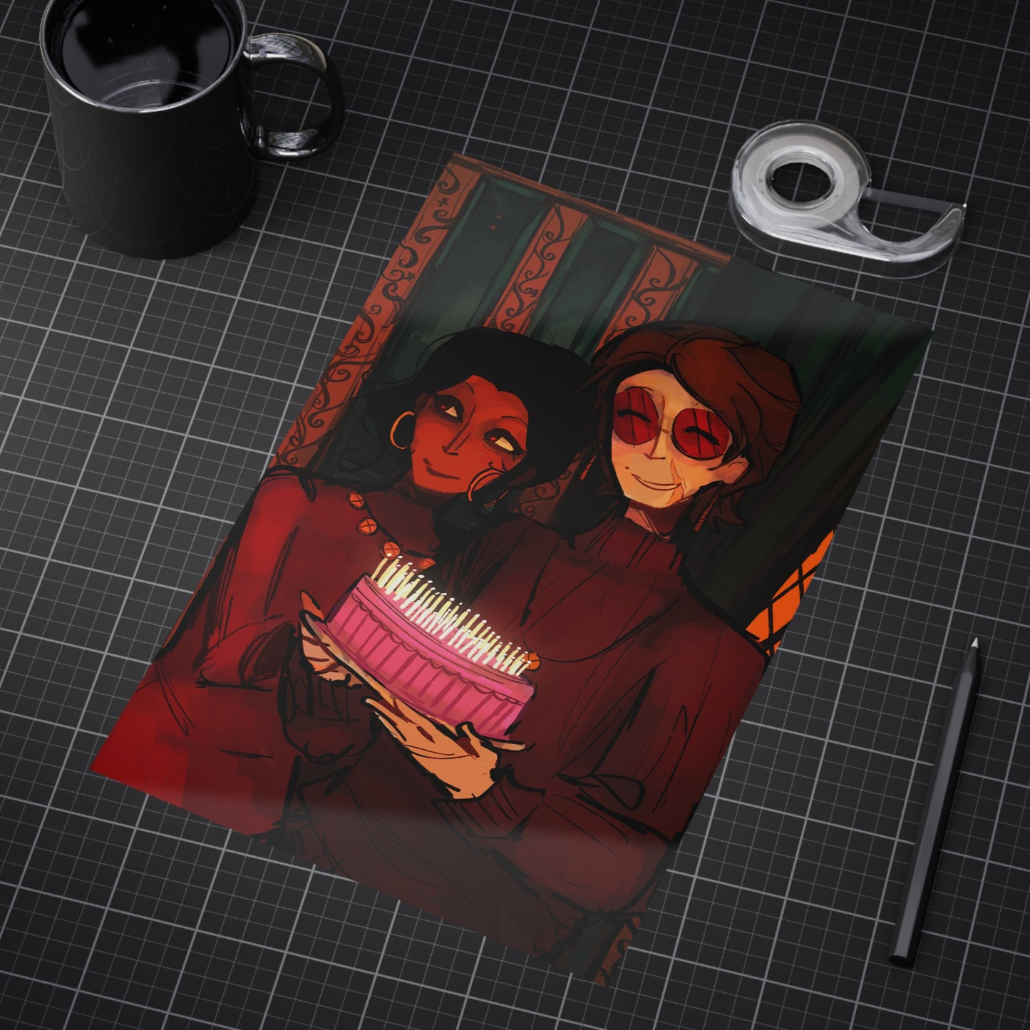 Roman Welton Birthday Print