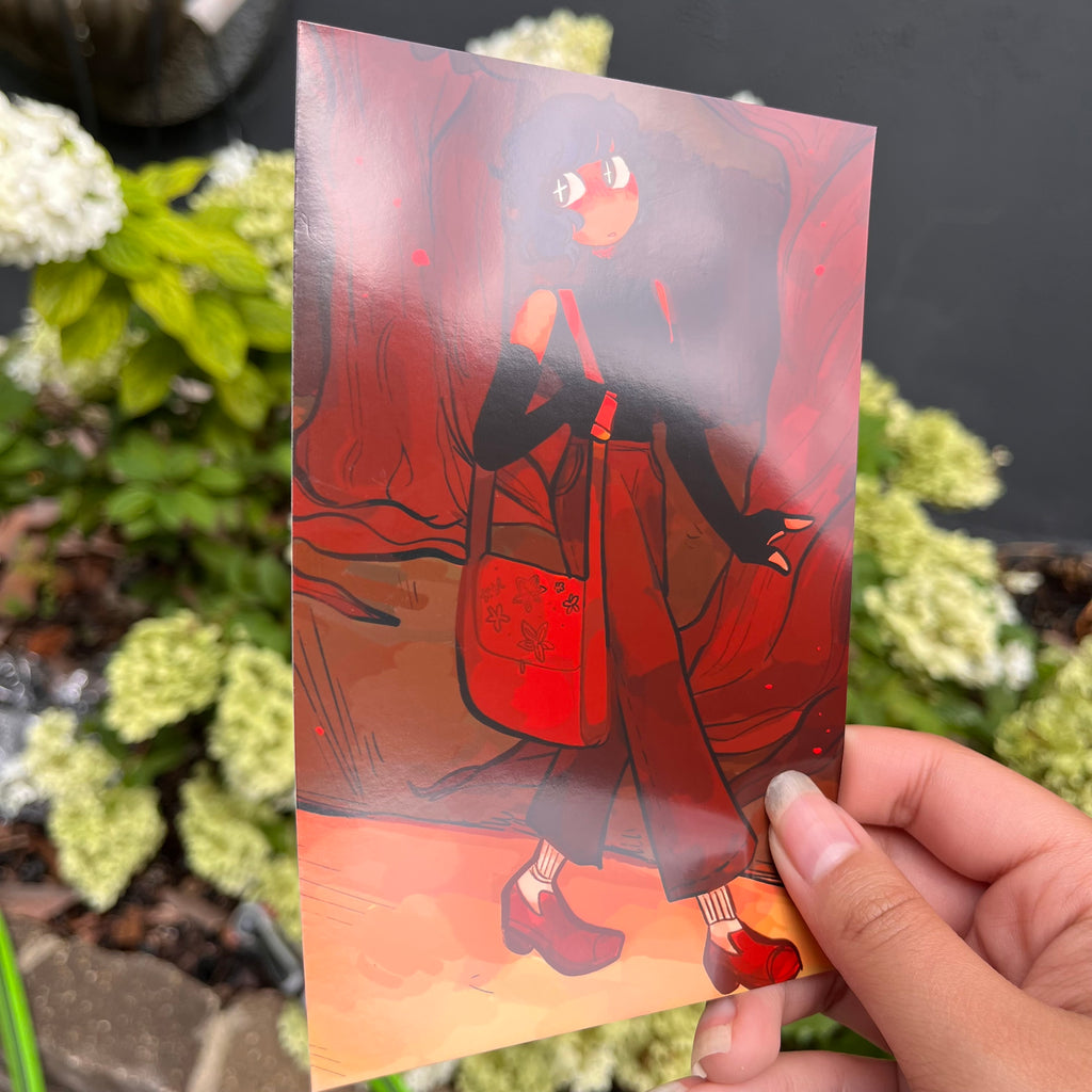 Loretta Taking a Walk Print