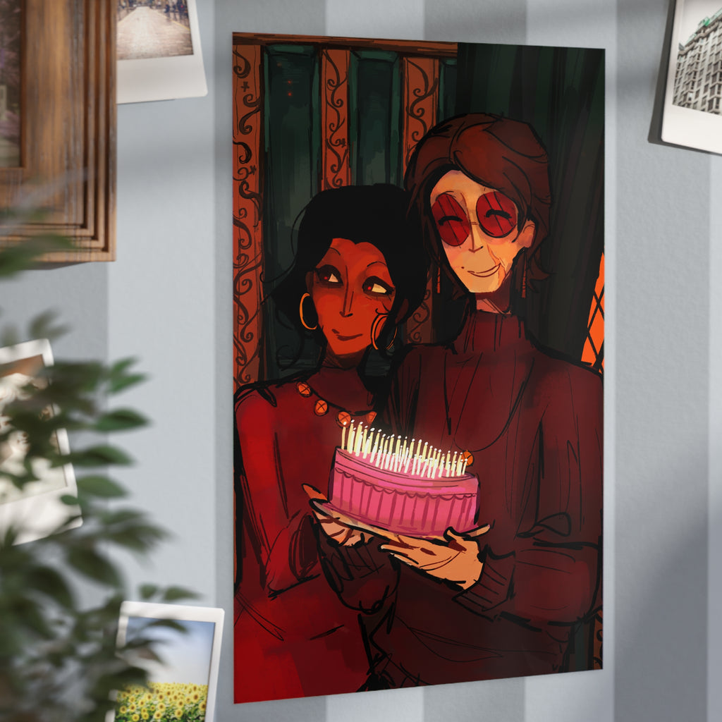 Roman Welton Birthday Print