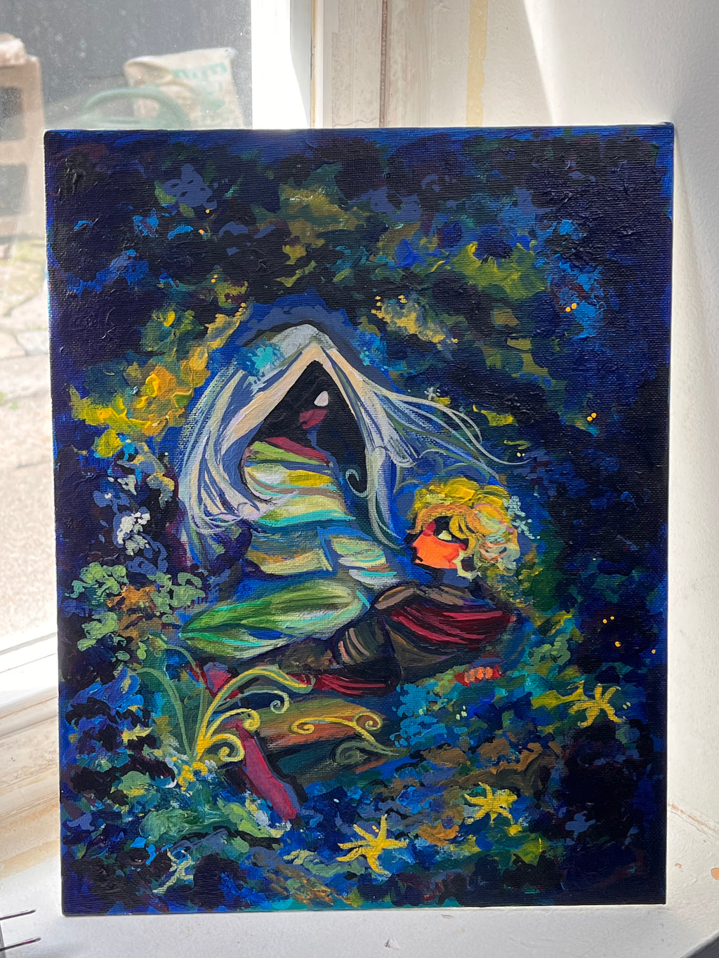 Wallflower Painting
