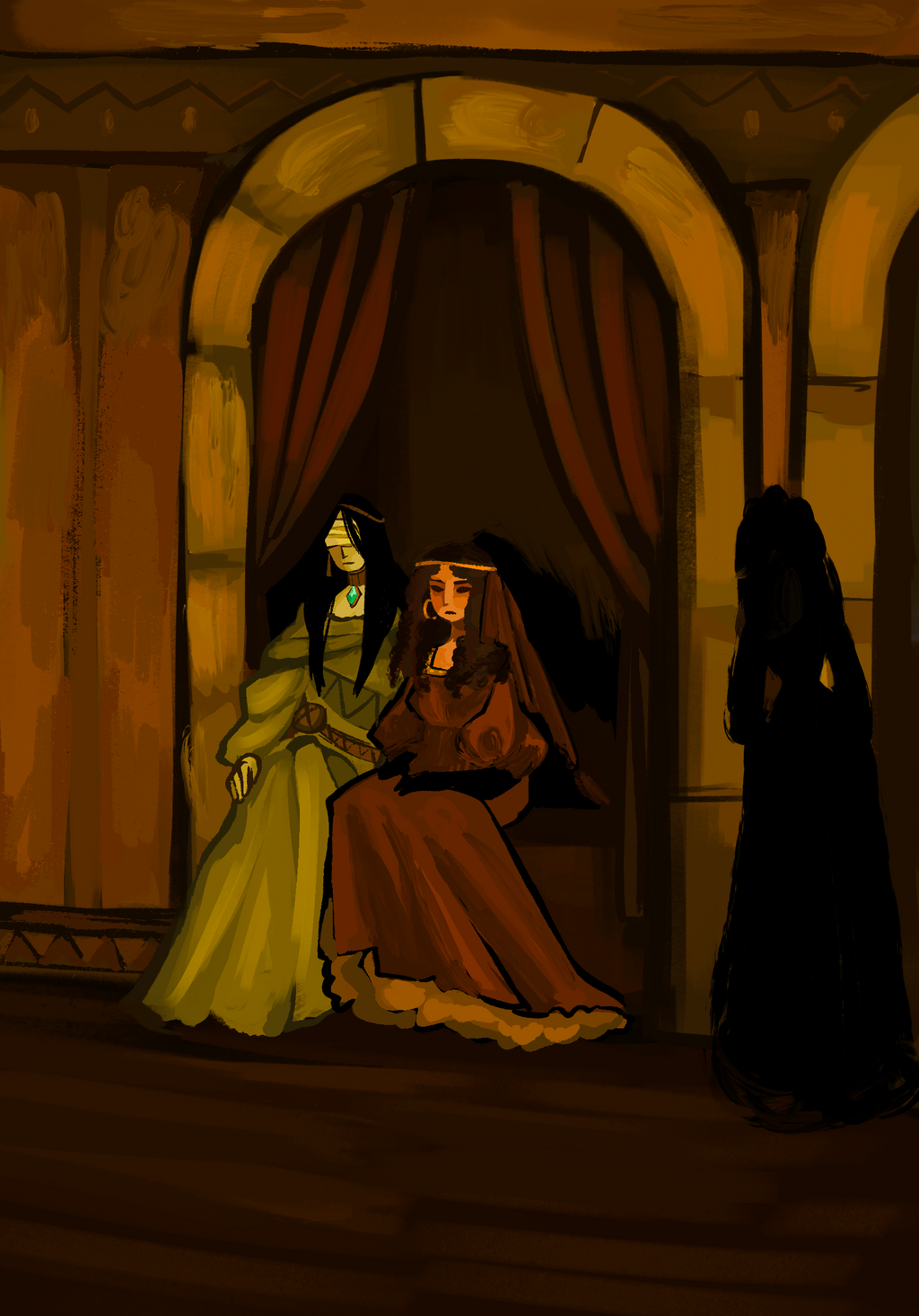 Awkward Painting Print