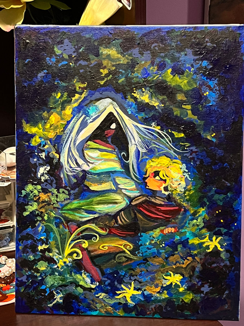 Wallflower Painting