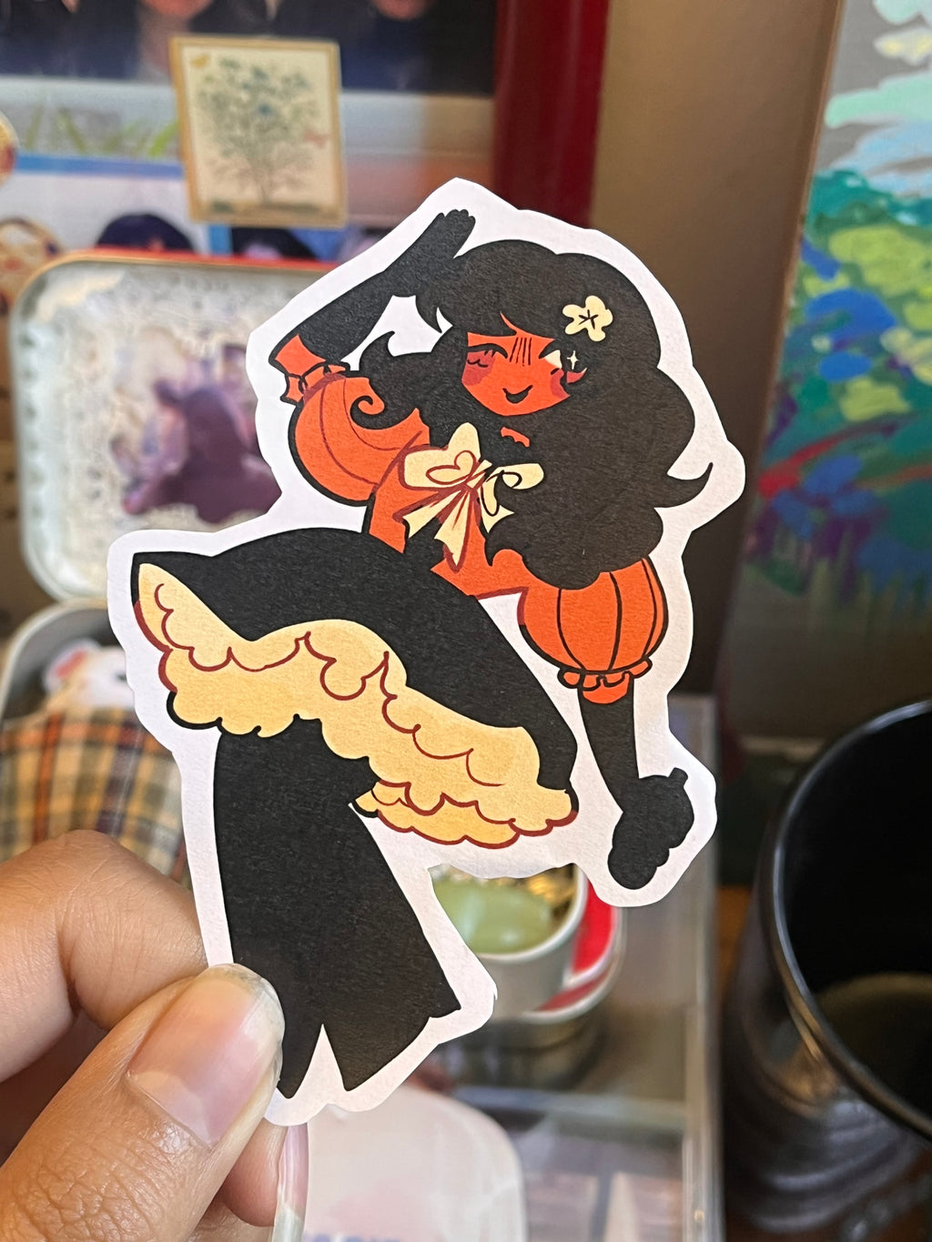 Popstar Mina Sticker