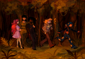 Through the Forest Print
