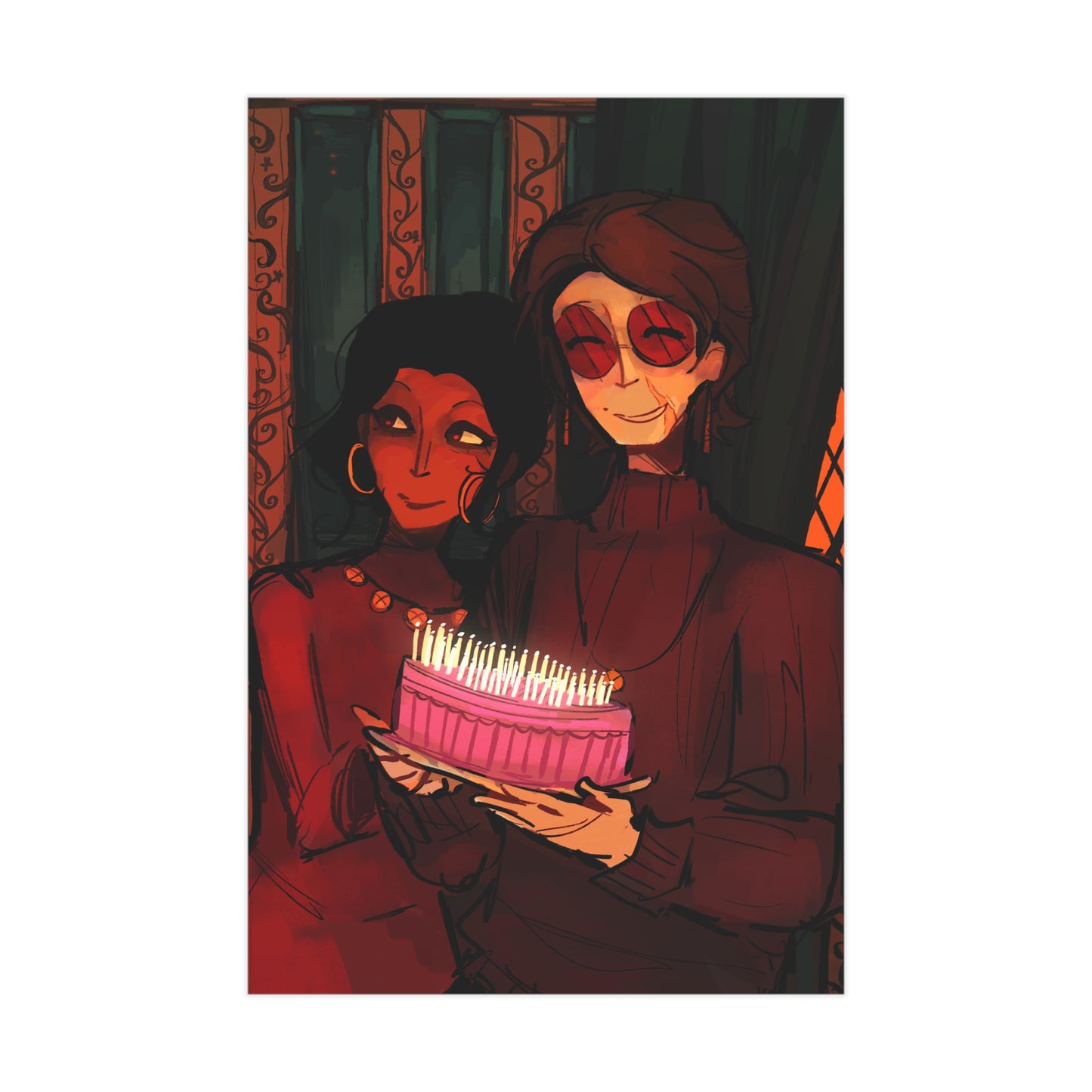 Roman Welton Birthday Print