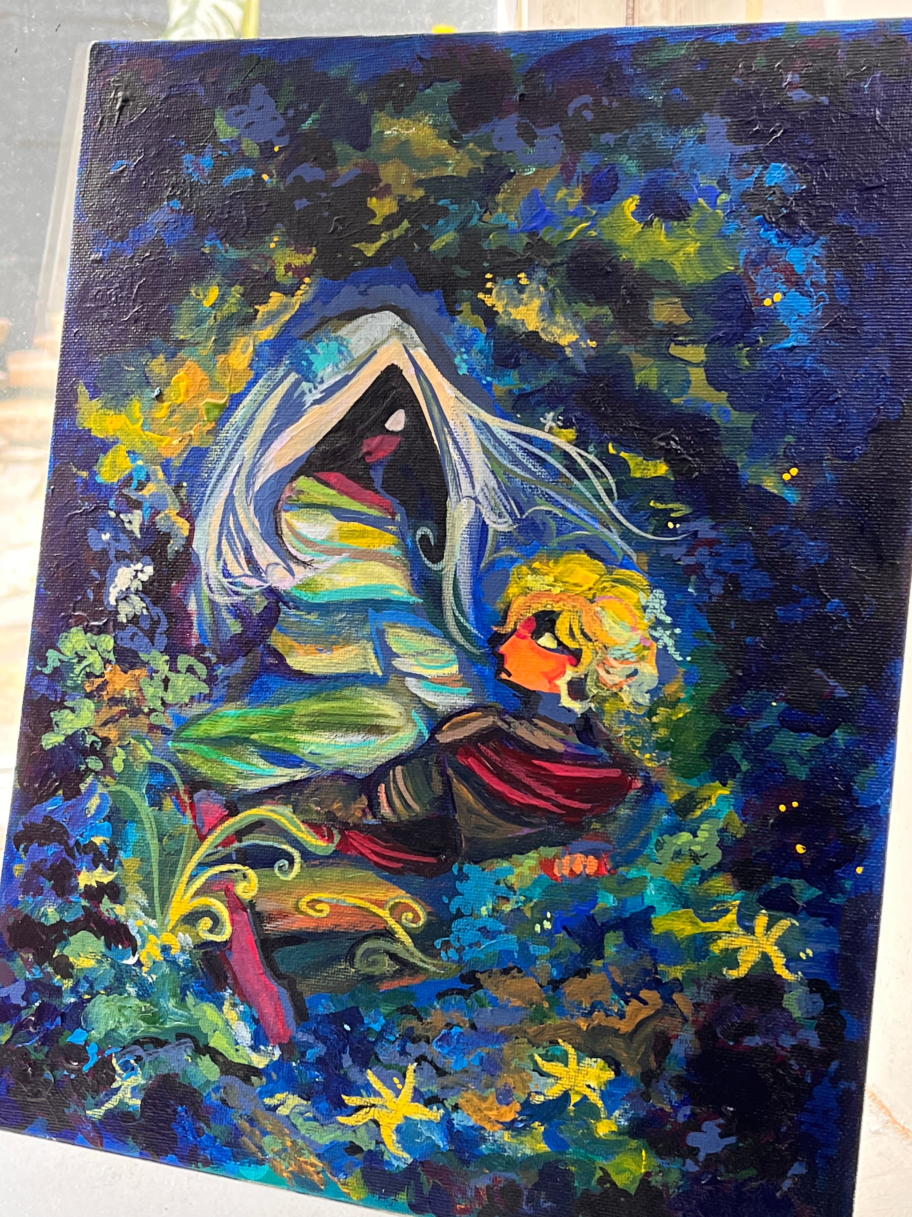 Wallflower Painting