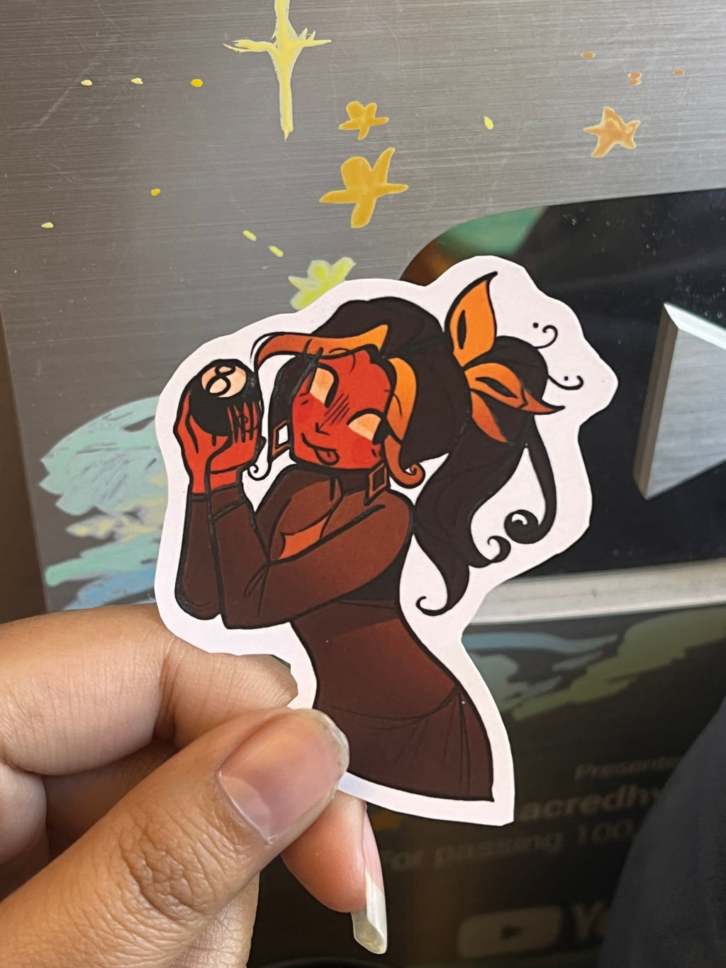 Dahlia predicts…Sticker