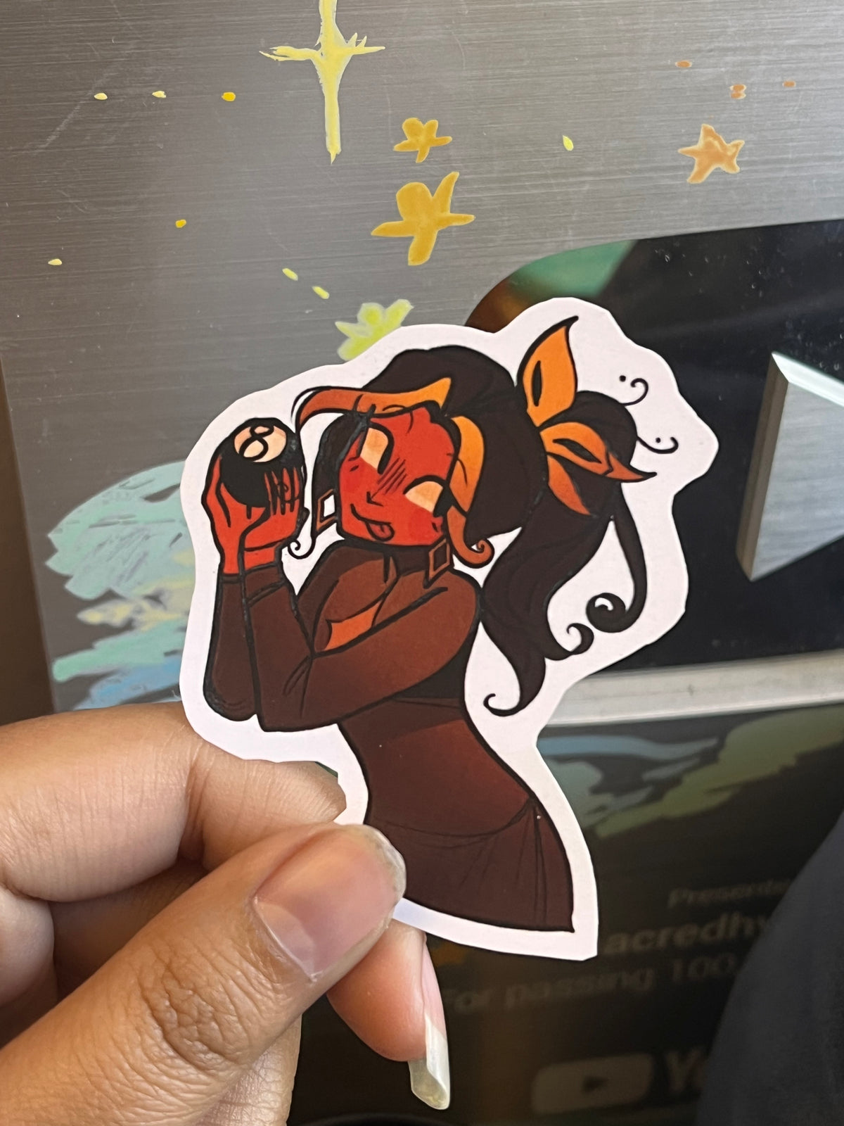 Dahlia predicts…Sticker