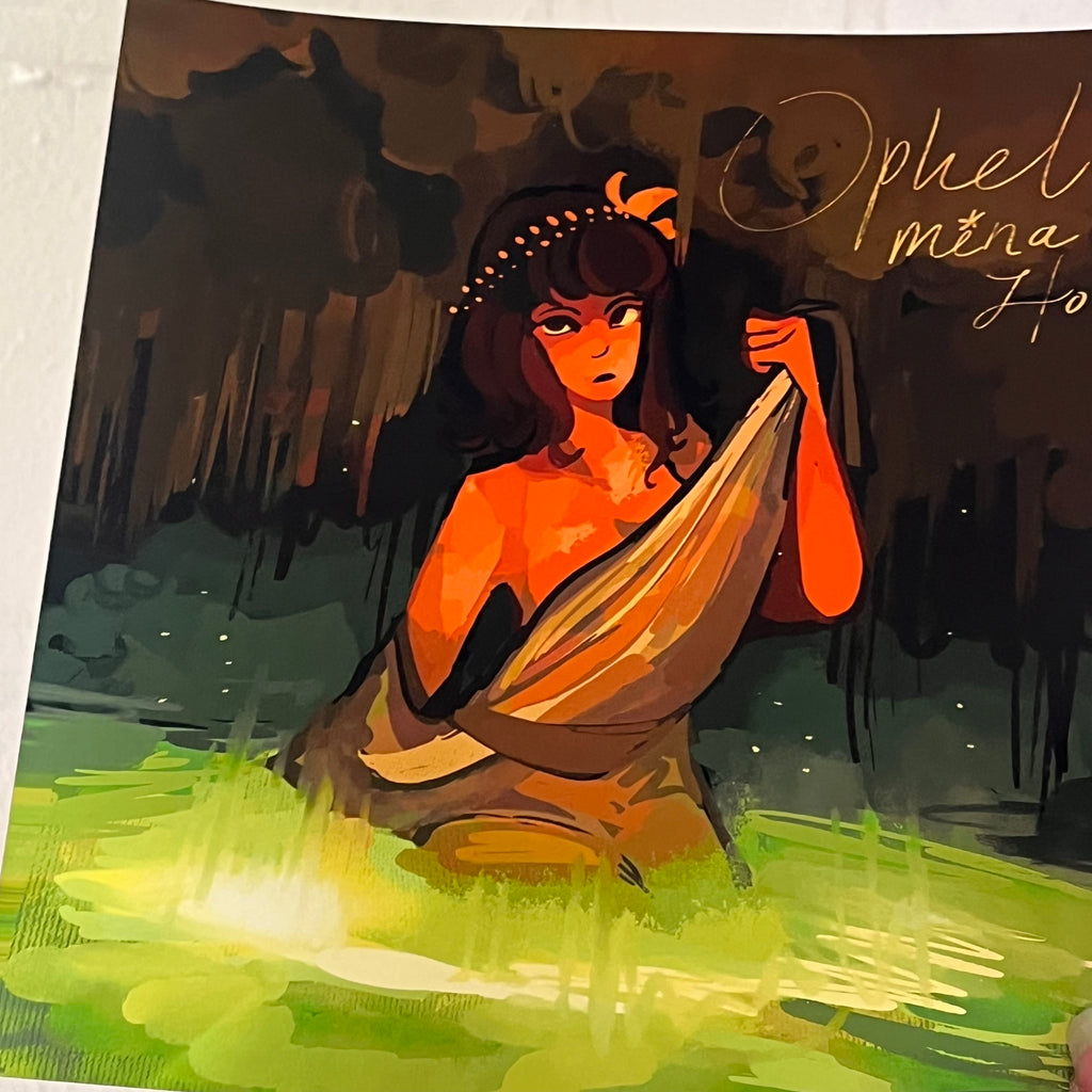 Ophelia Album Cover Poster