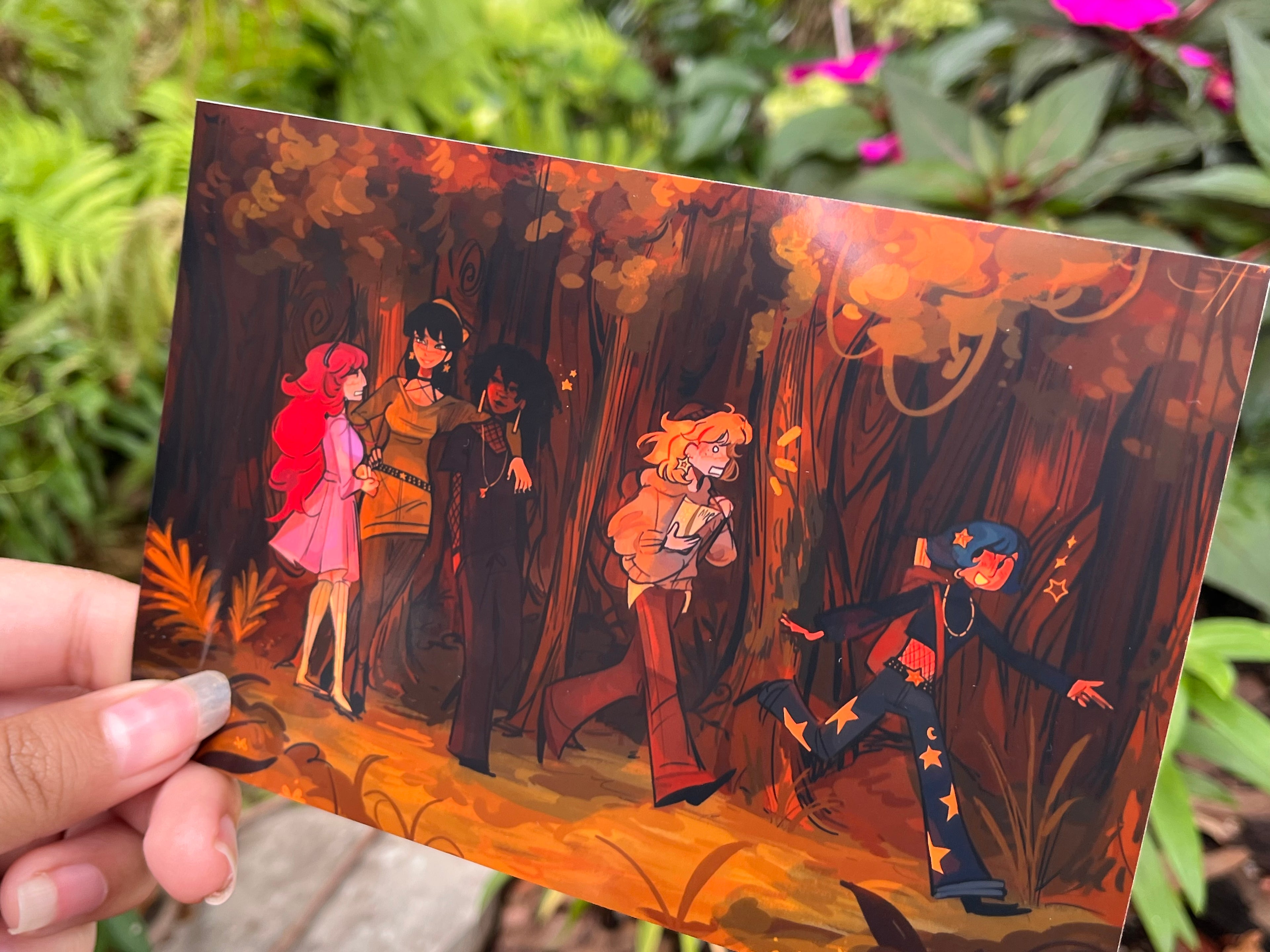 Through the Forest Print
