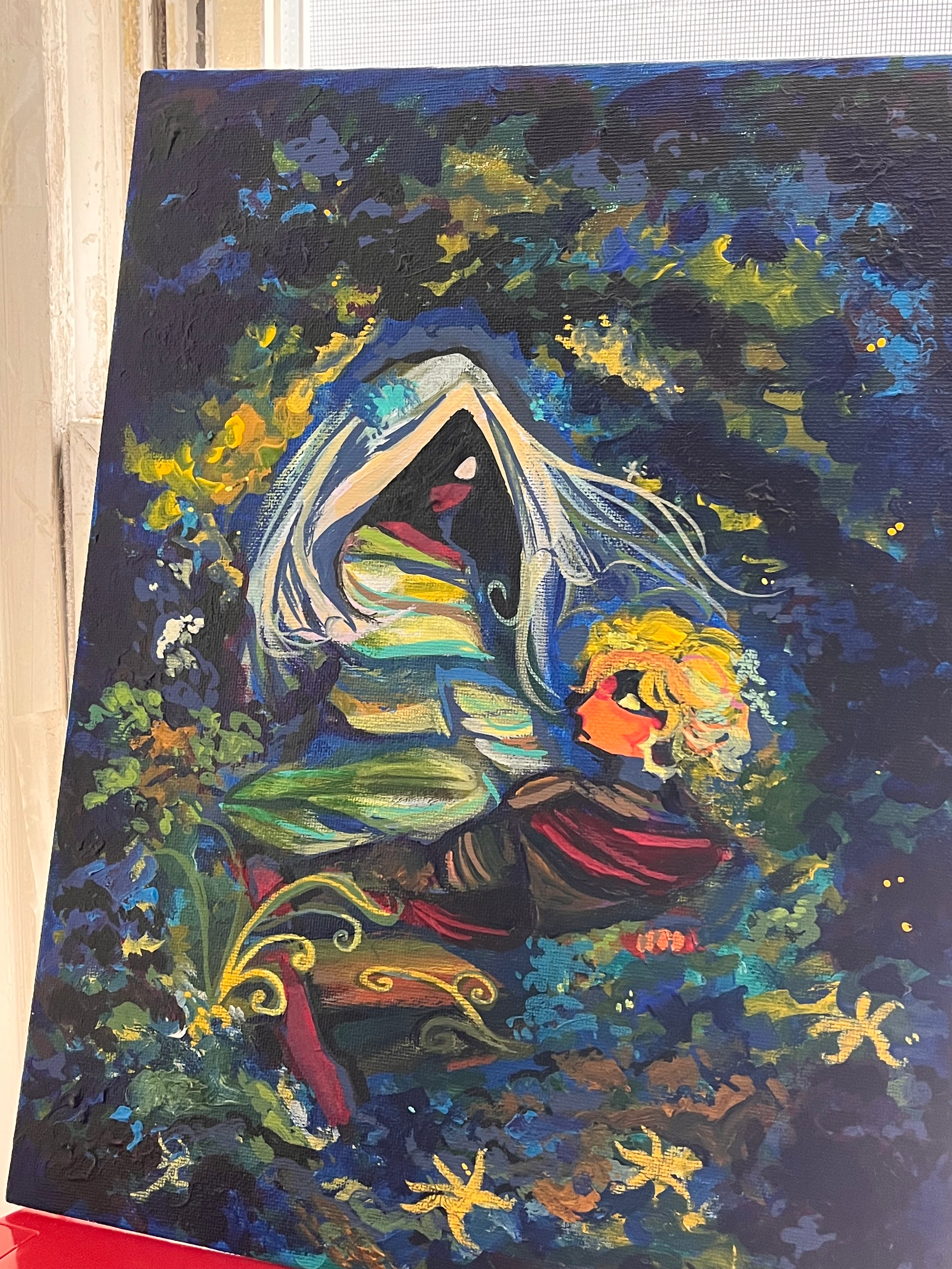Wallflower Painting