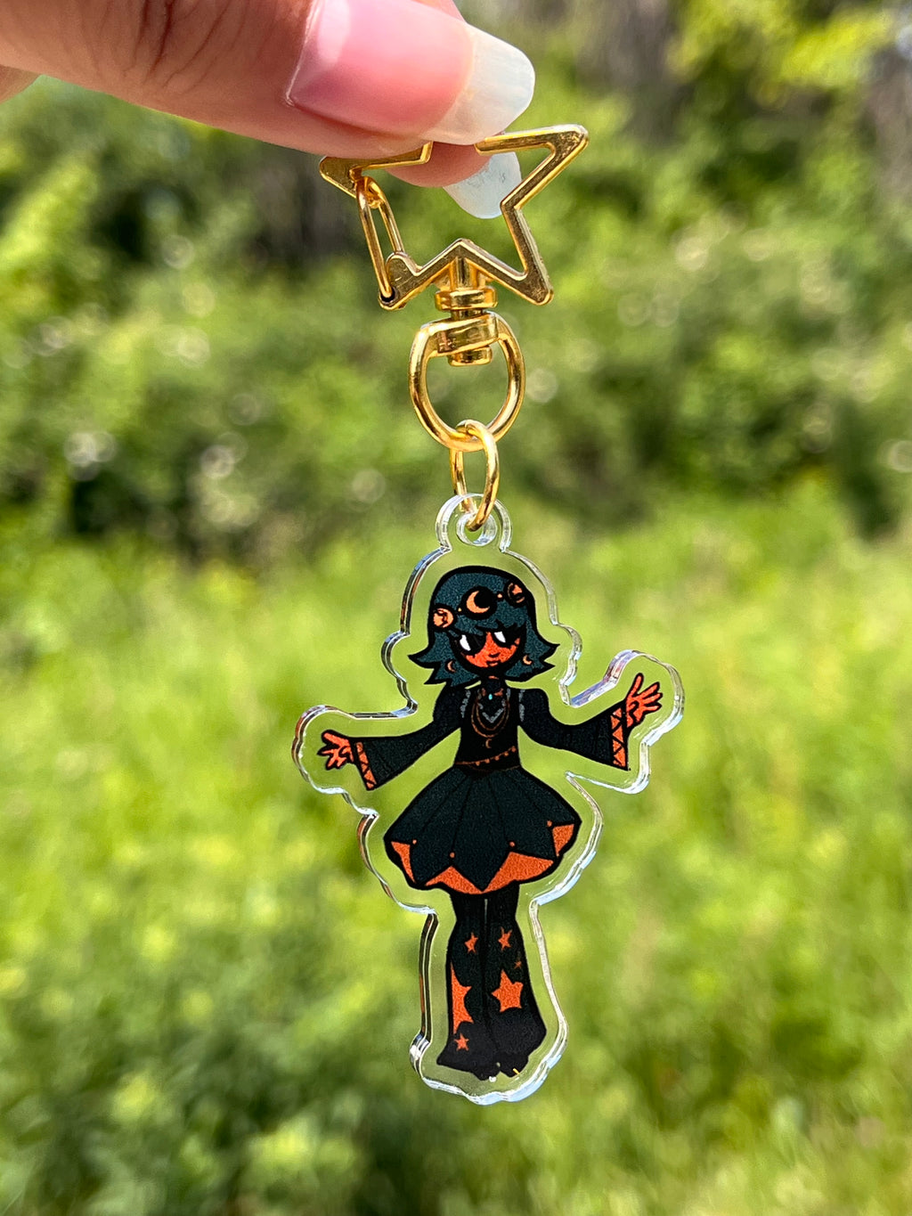 Loretta Dalma Acrylic Keychain