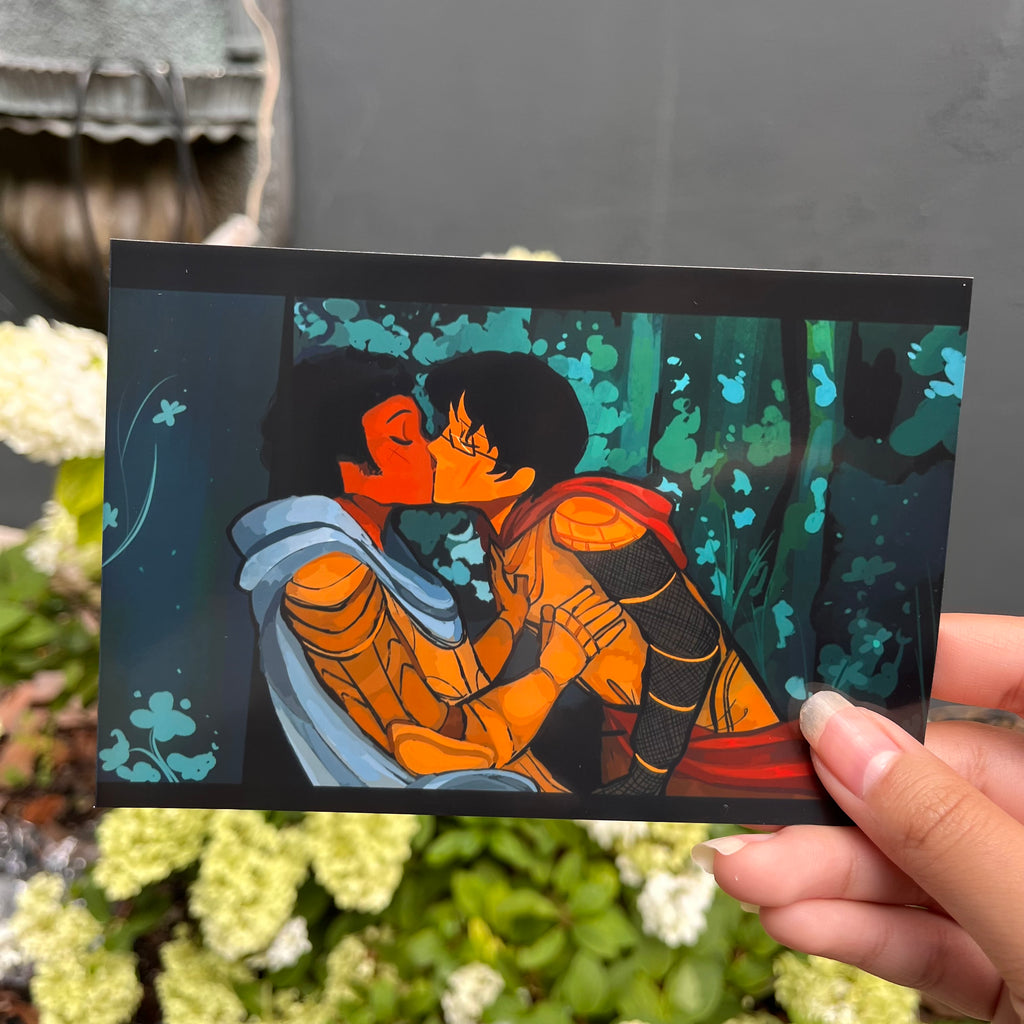 Flowers Grove Lucas and Jasper Print