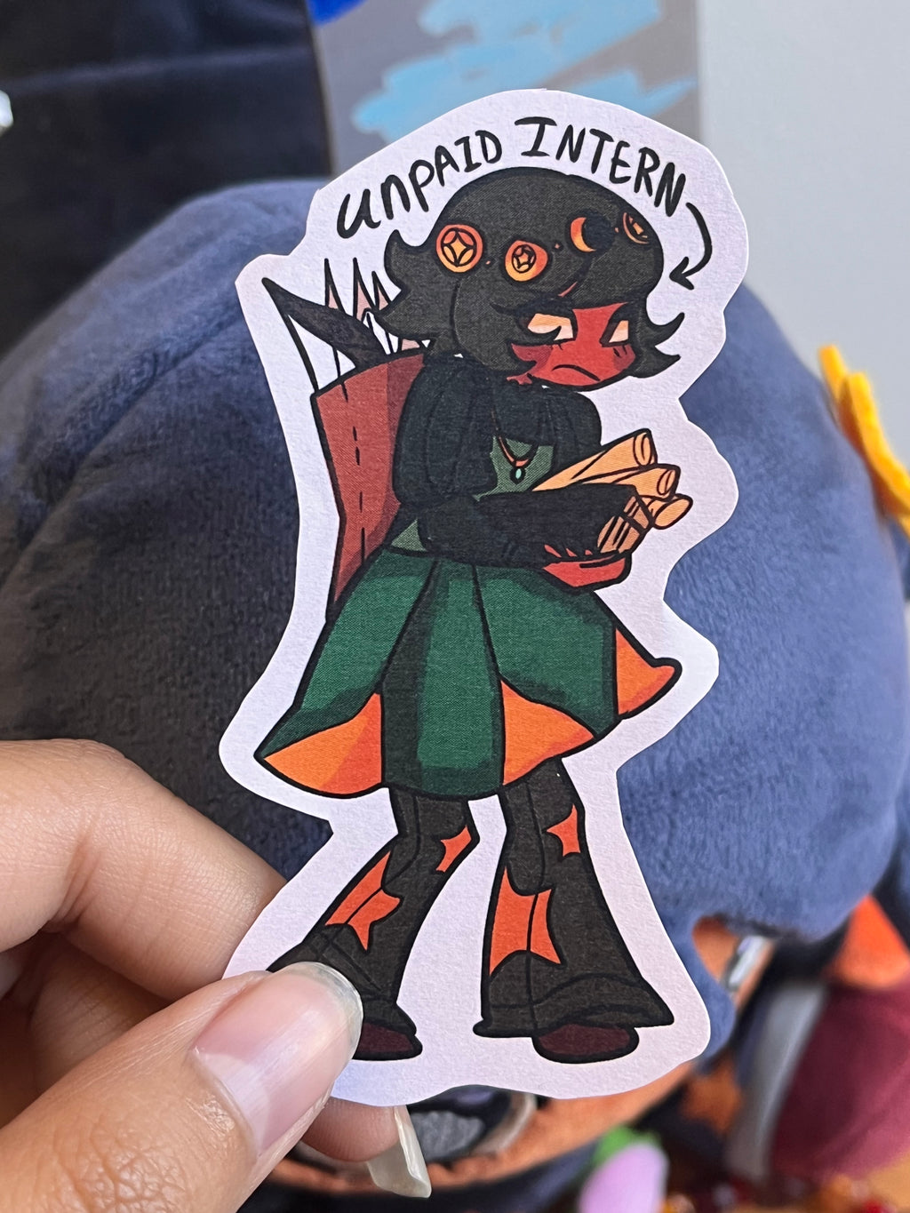 Intern Lori Sticker