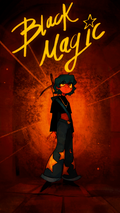 Black Magic Comic Poster