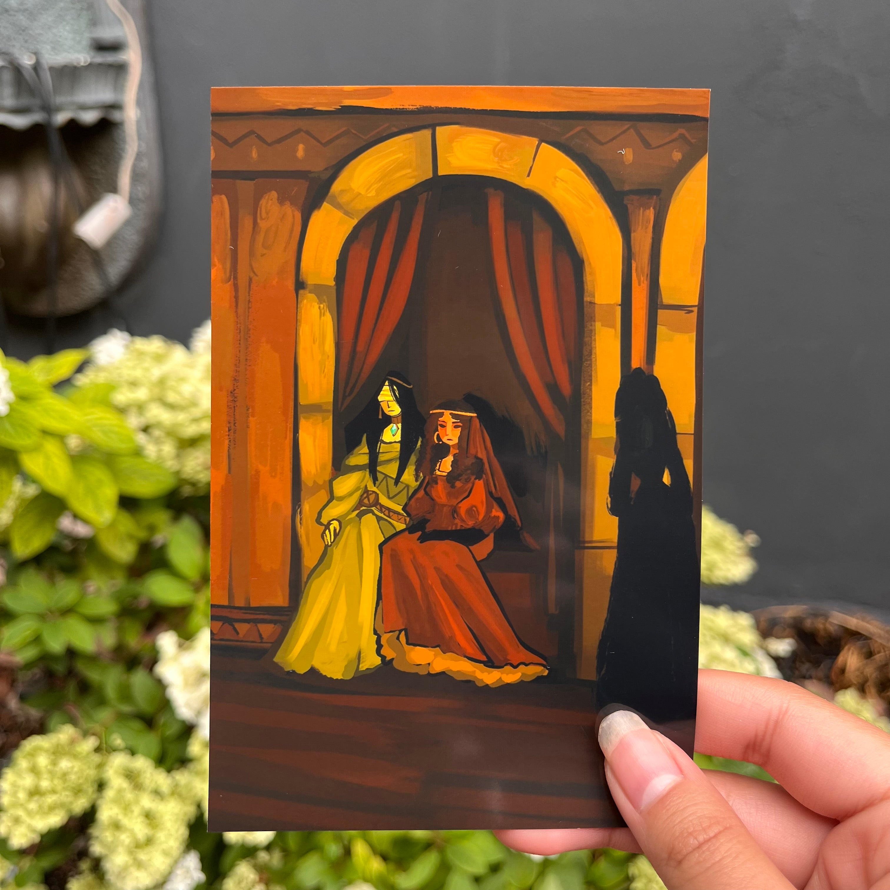 Awkward Painting Print