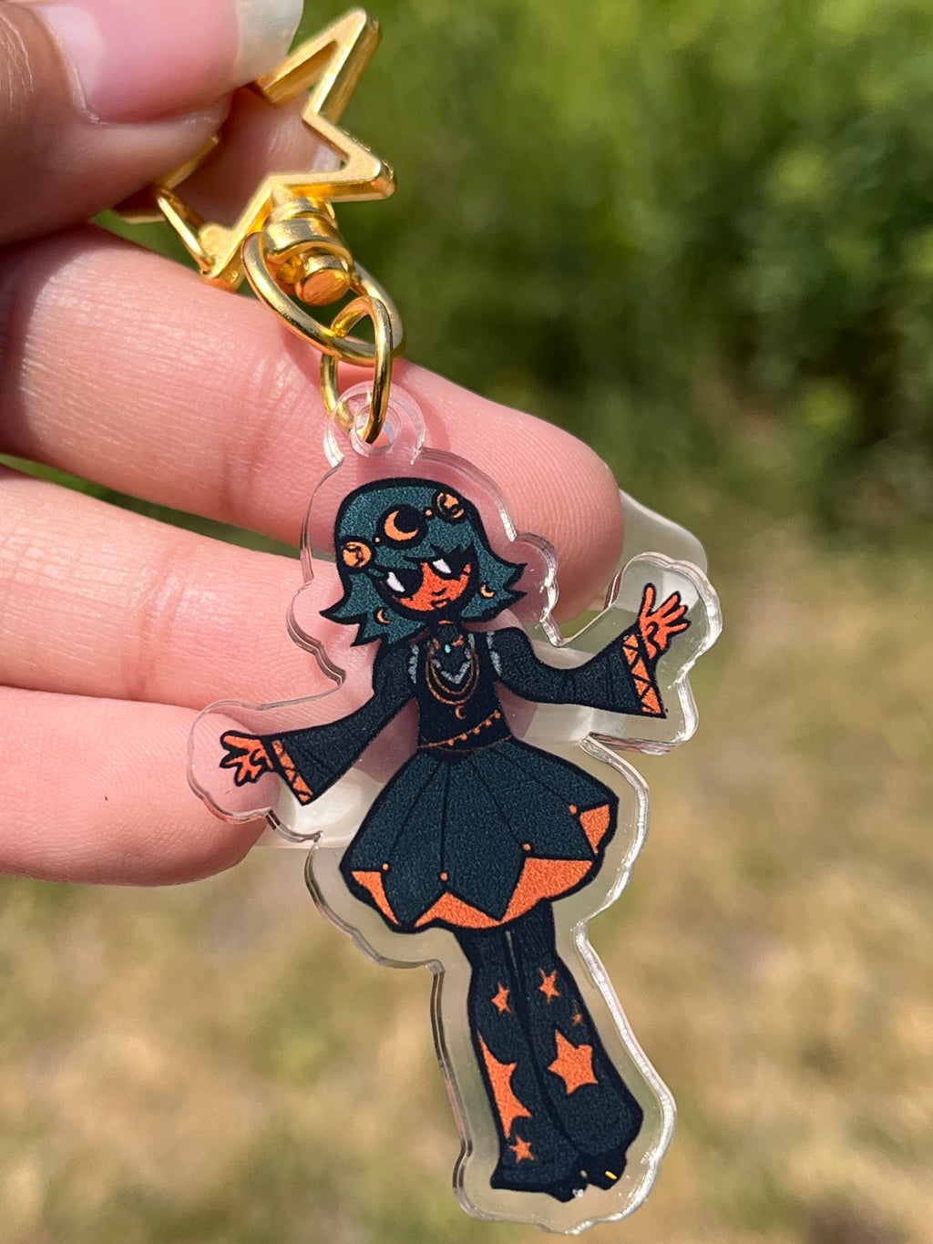 Loretta Dalma Acrylic Keychain