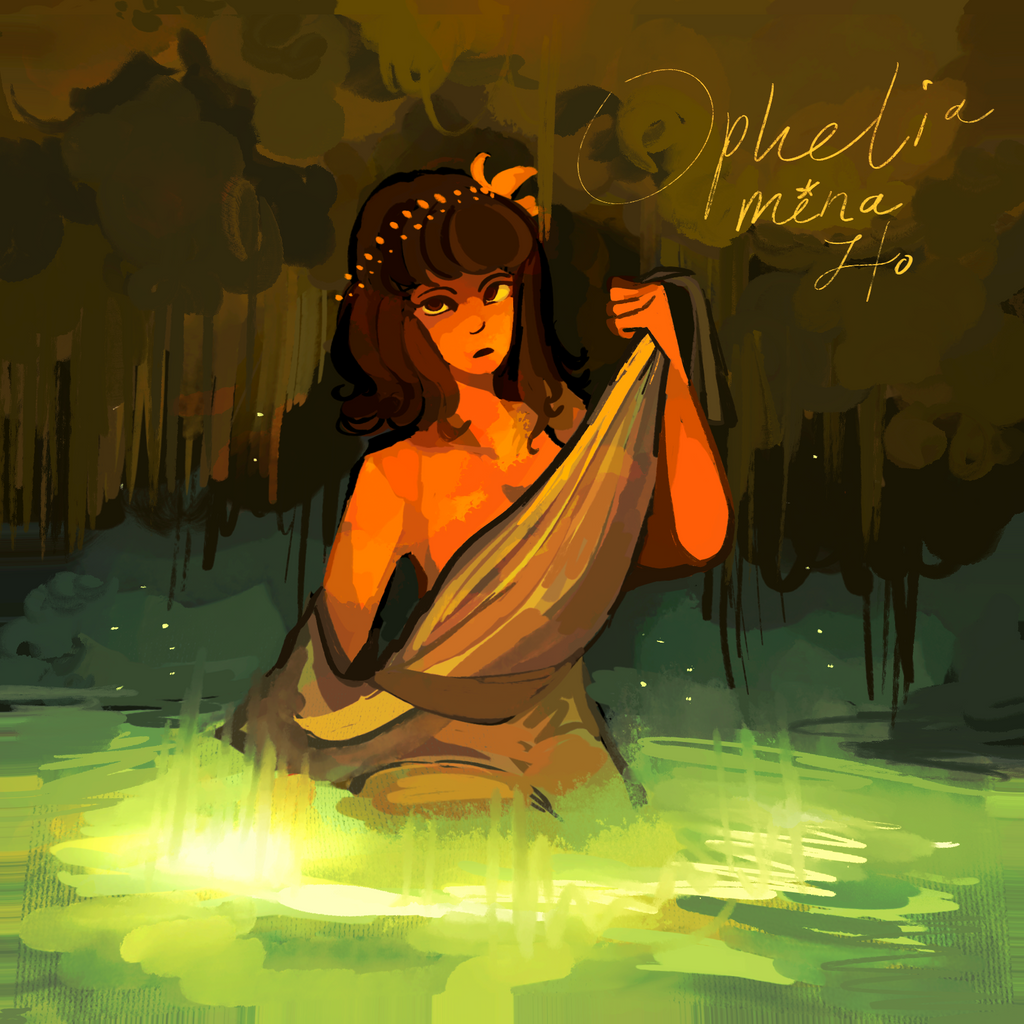 Ophelia Album Cover Poster