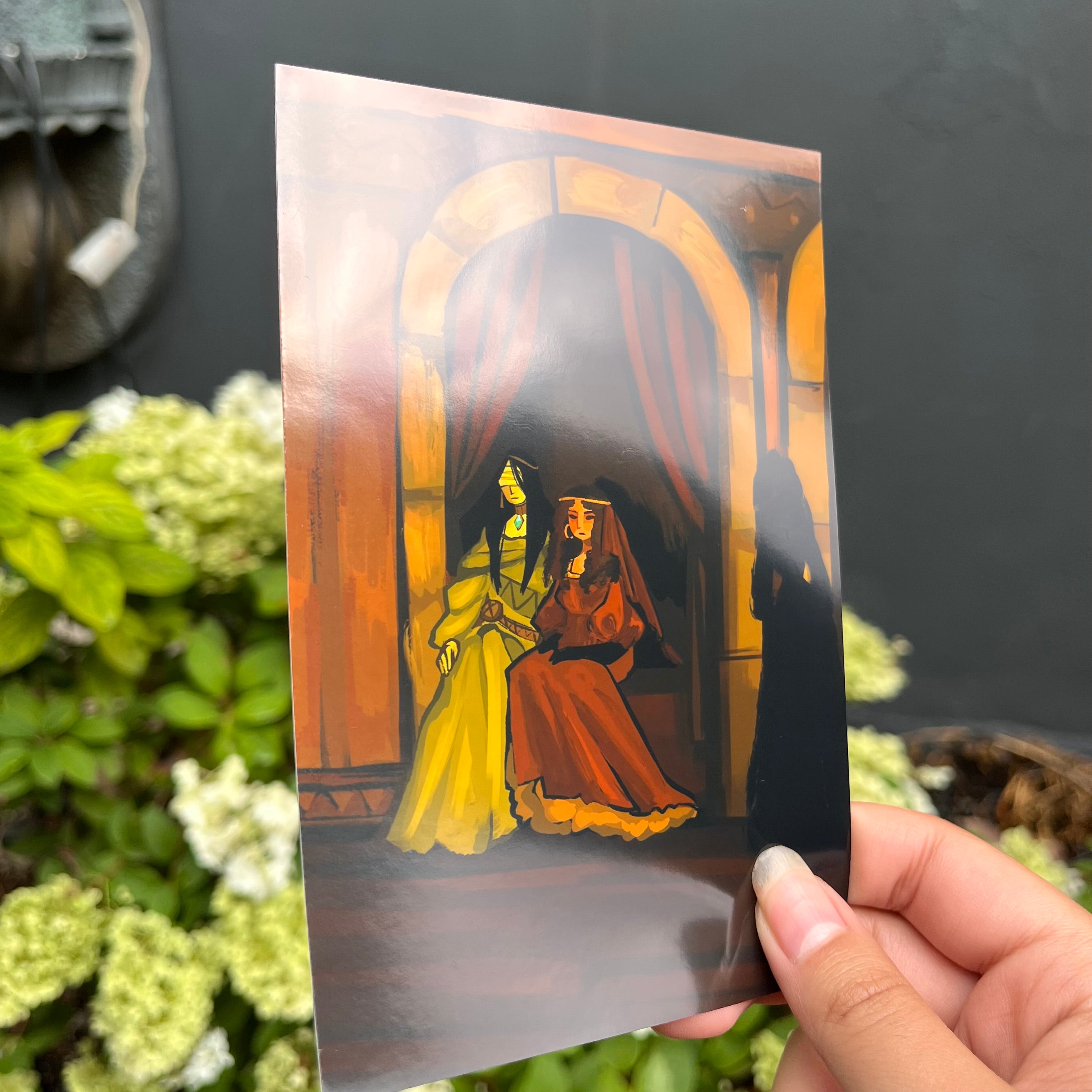 Awkward Painting Print