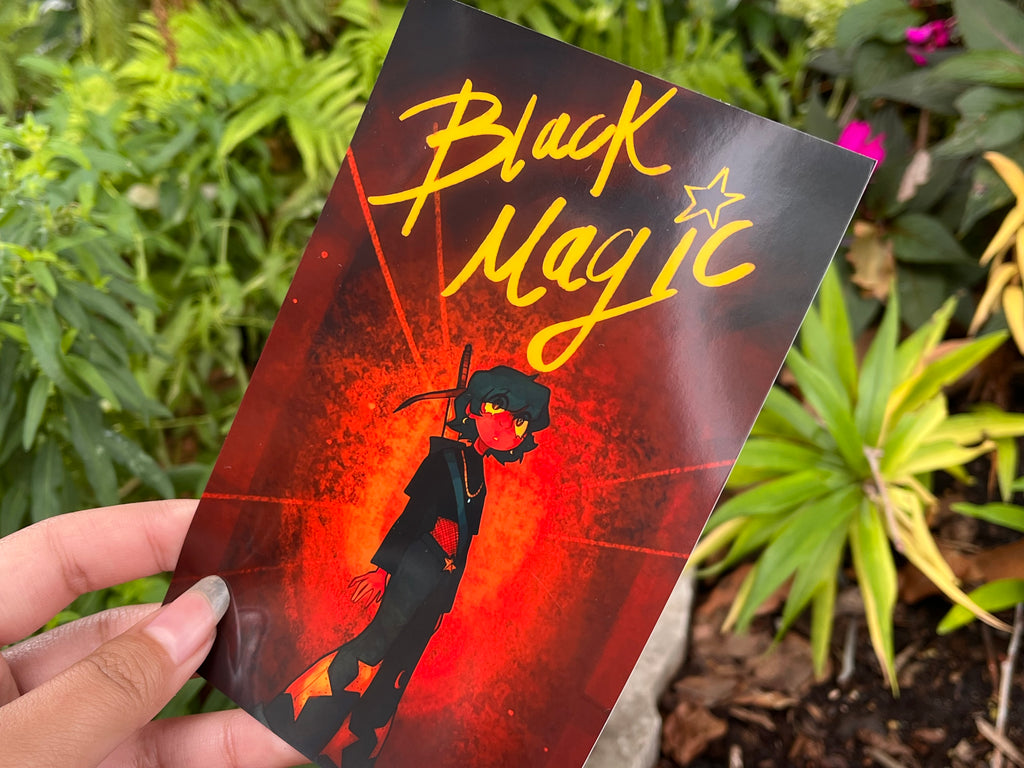 Black Magic Comic Poster