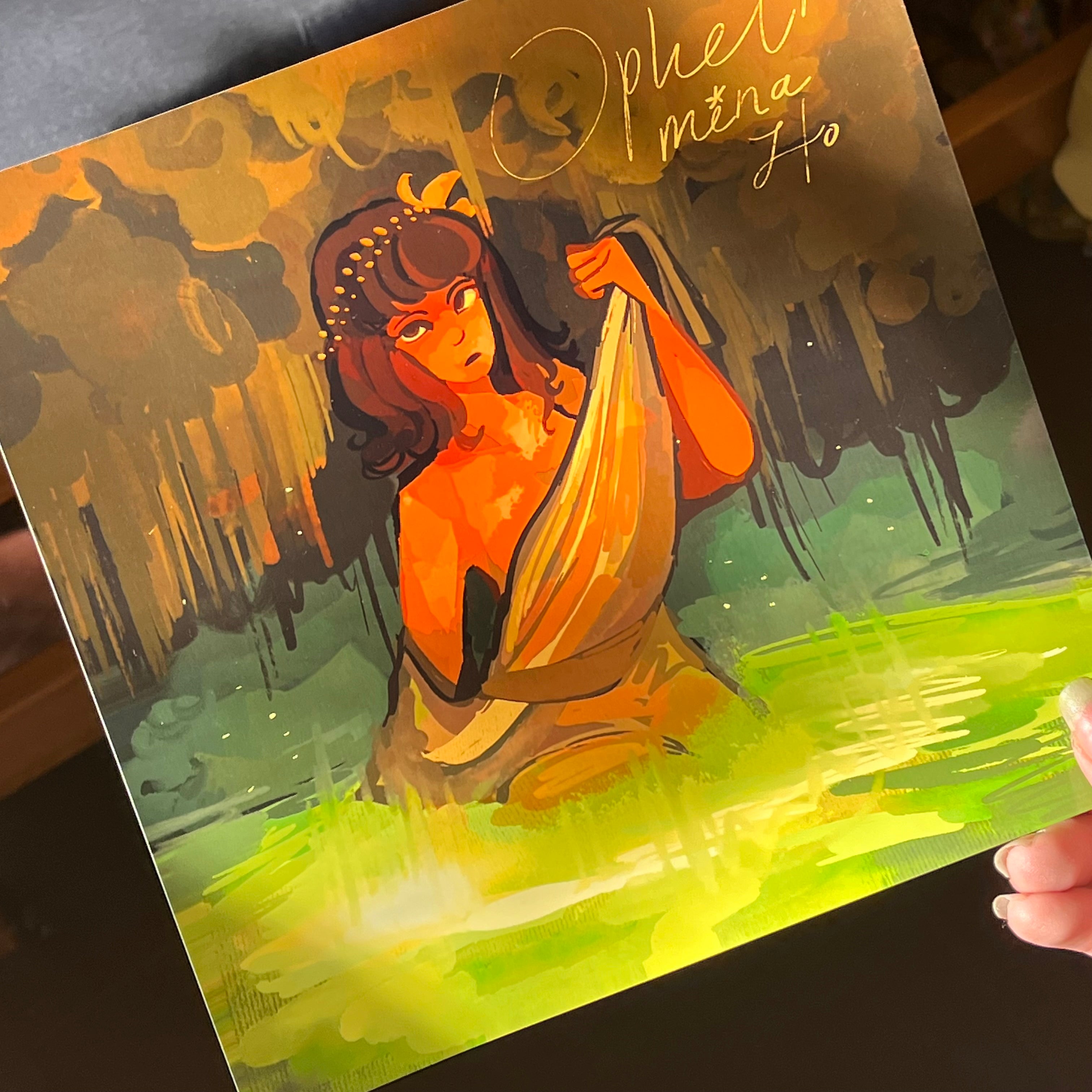 Ophelia Album Cover Poster