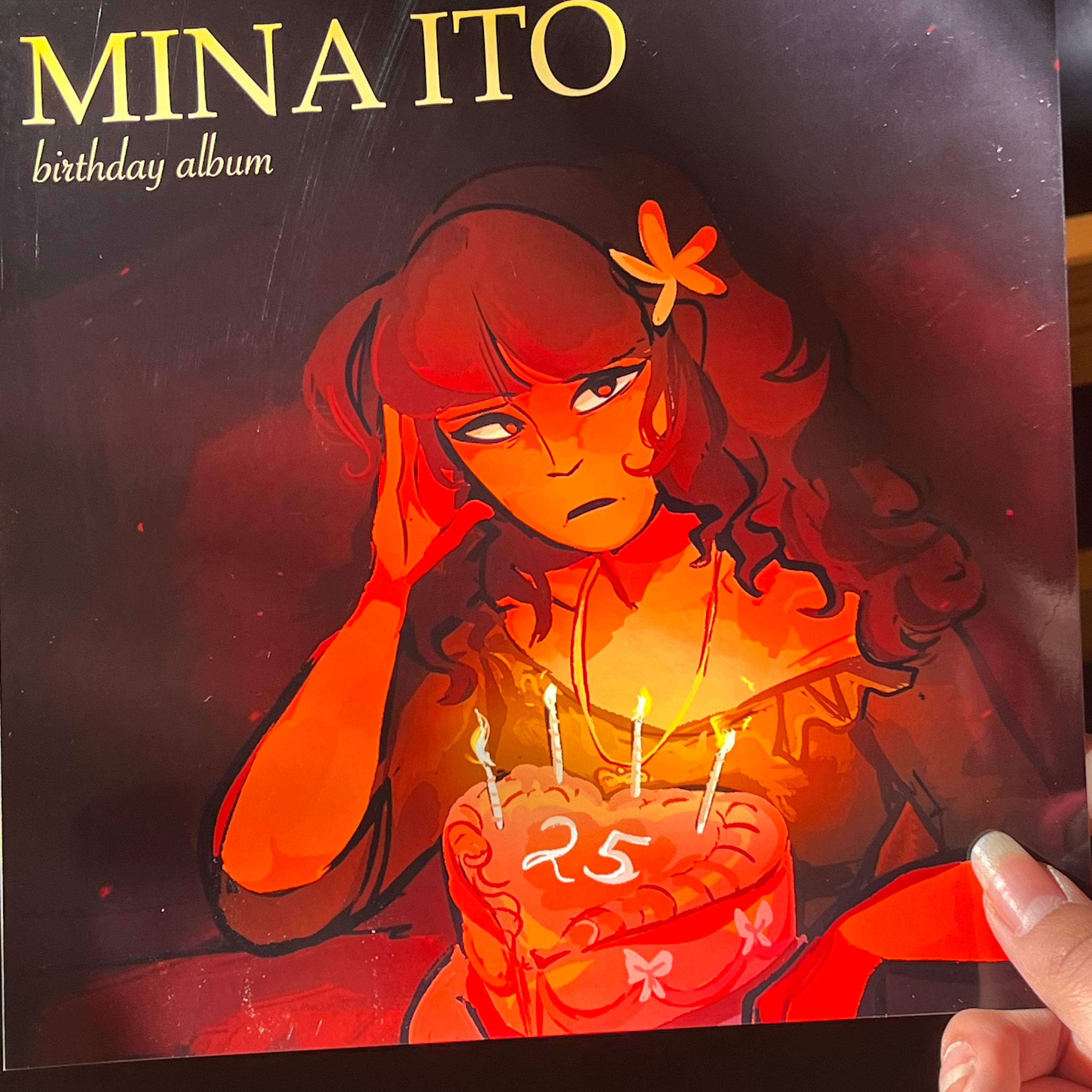 Mina Ito’s Birthday Album Poster