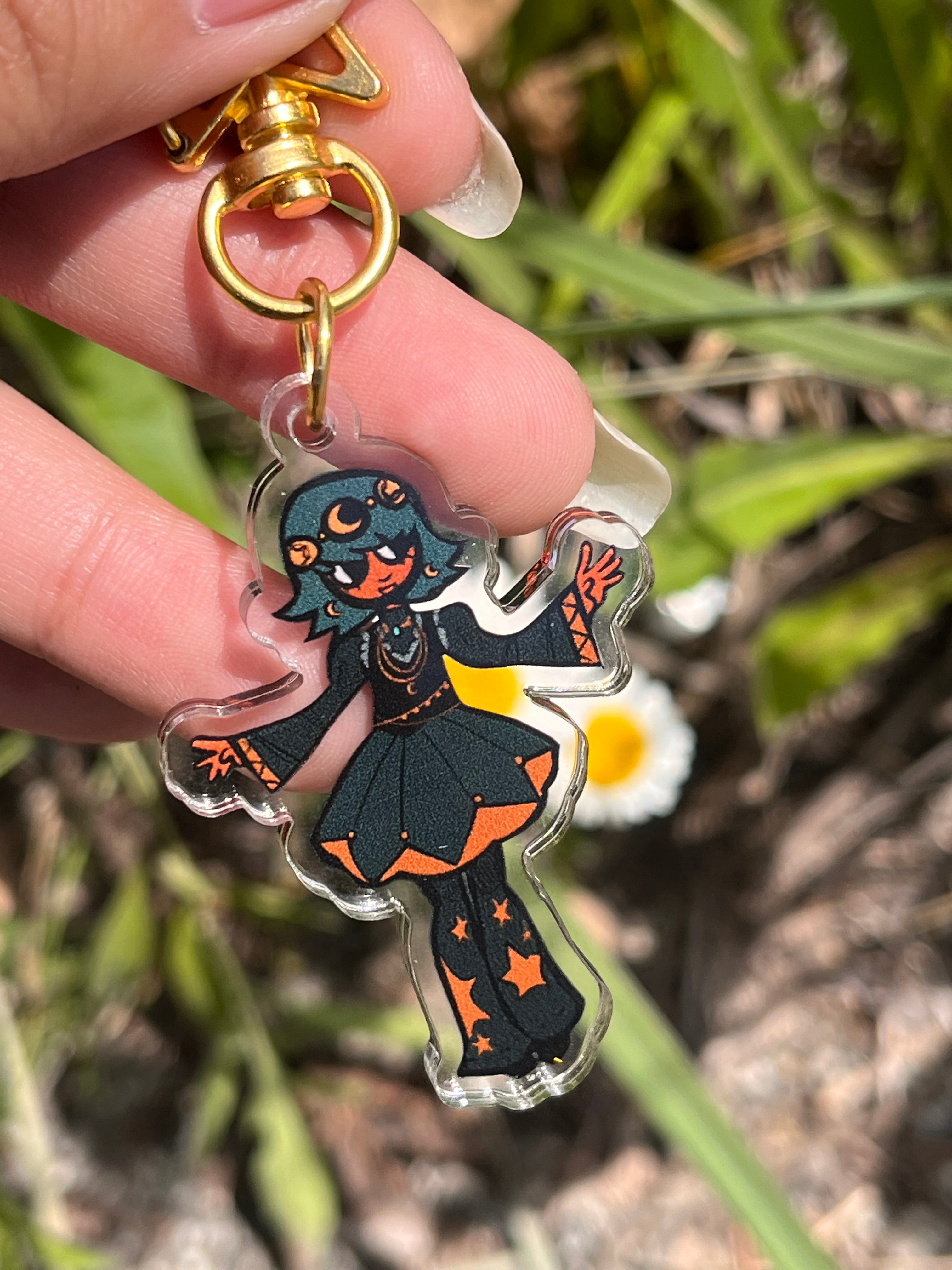 Loretta Dalma Acrylic Keychain