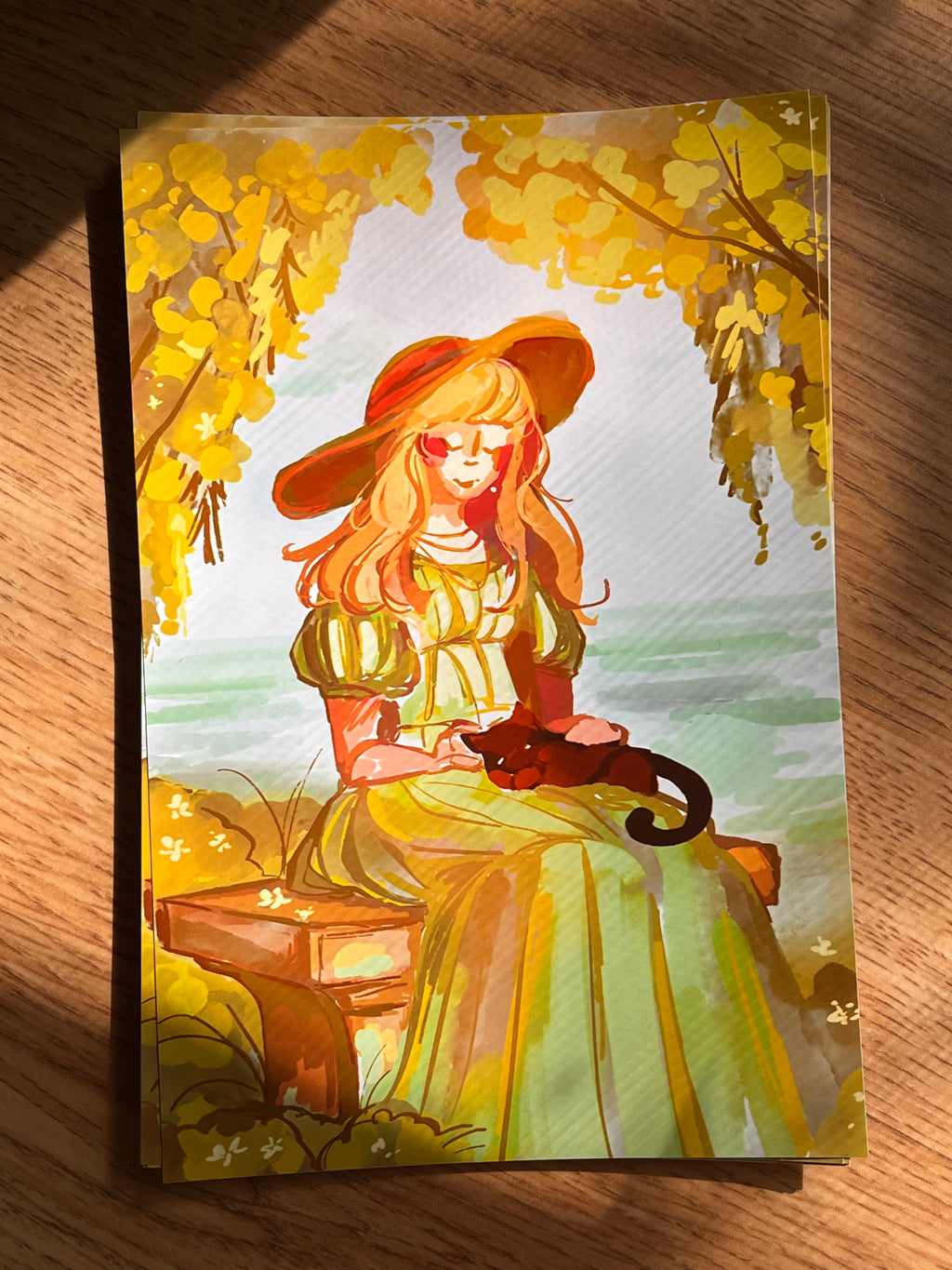 The Wisteria Print