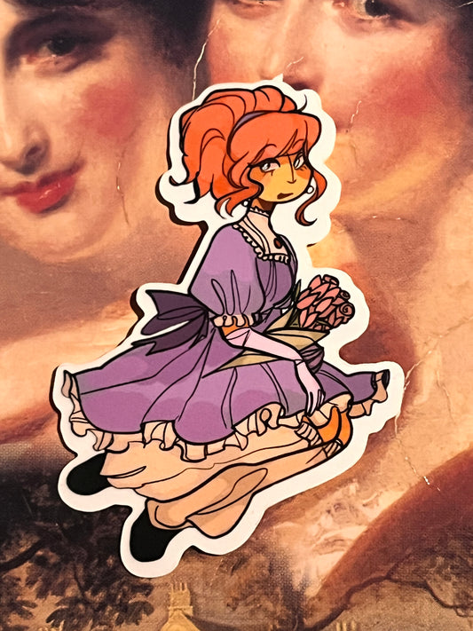 Sasha’s Valentine Sticker